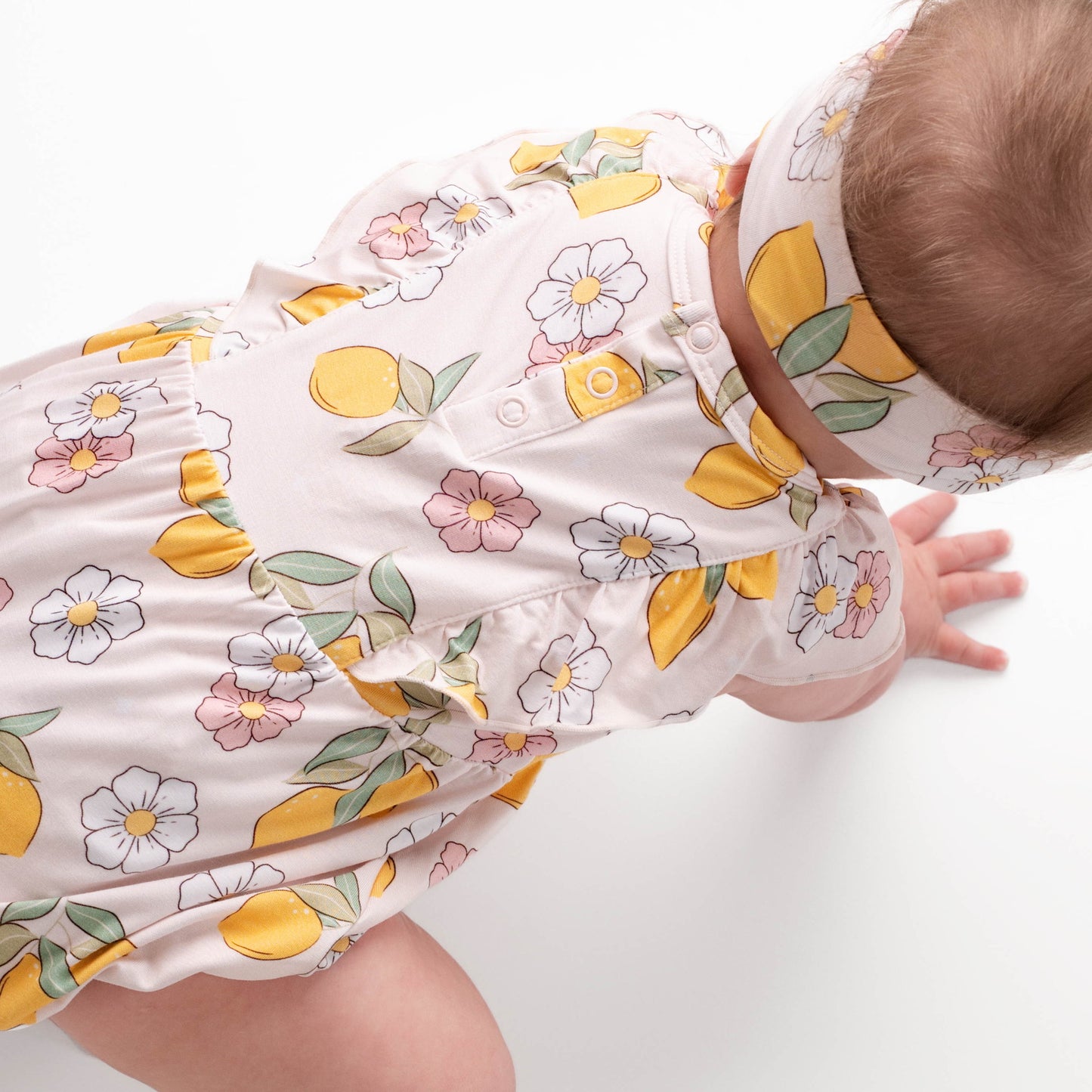 Lemon Bubble Romper
