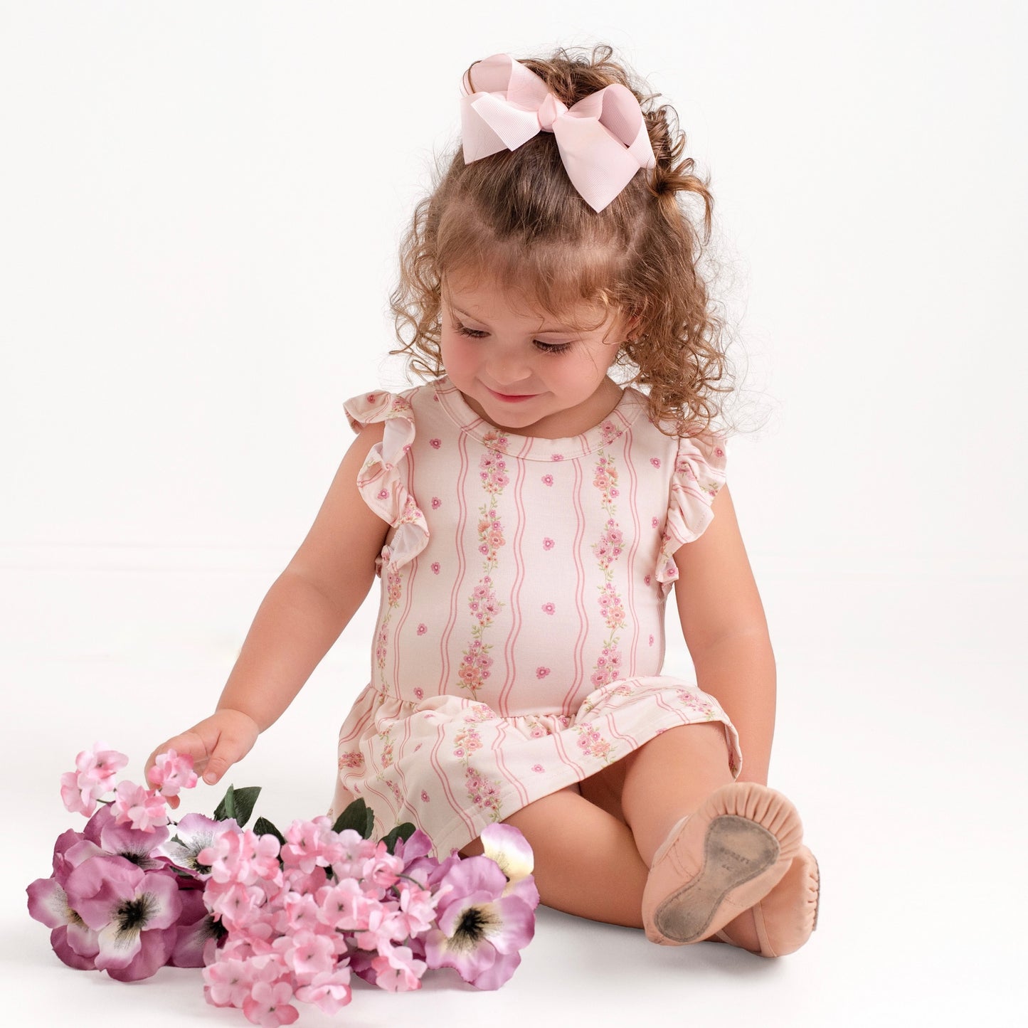 Della Twirl Dress with bodysuit