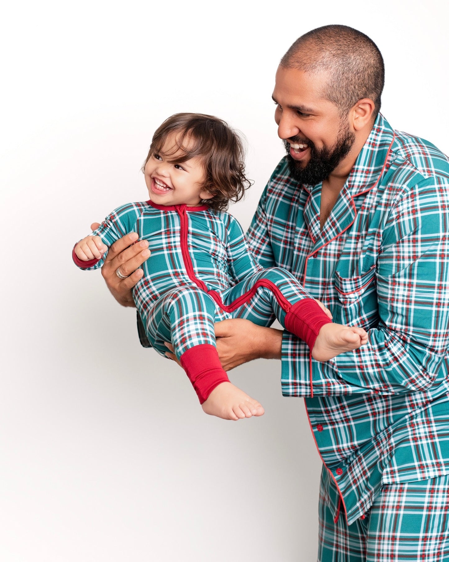 Classic Christmas Zip Romper