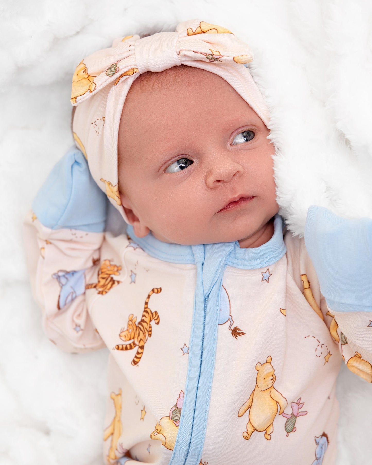 Dreamy Bear Zip Romper