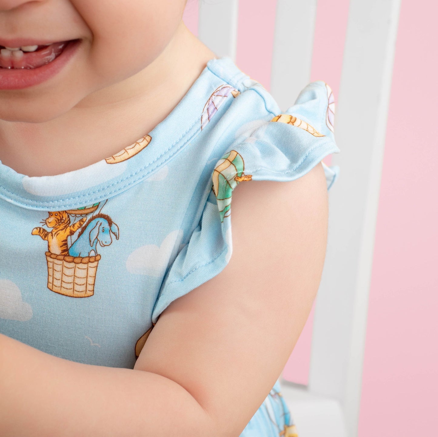 Bear In The Air Twirl Dress with bodysuit