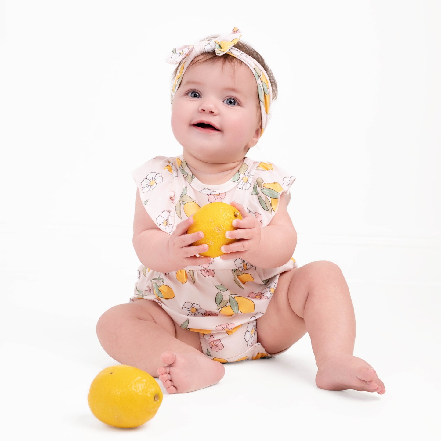 Lemon Bubble Romper