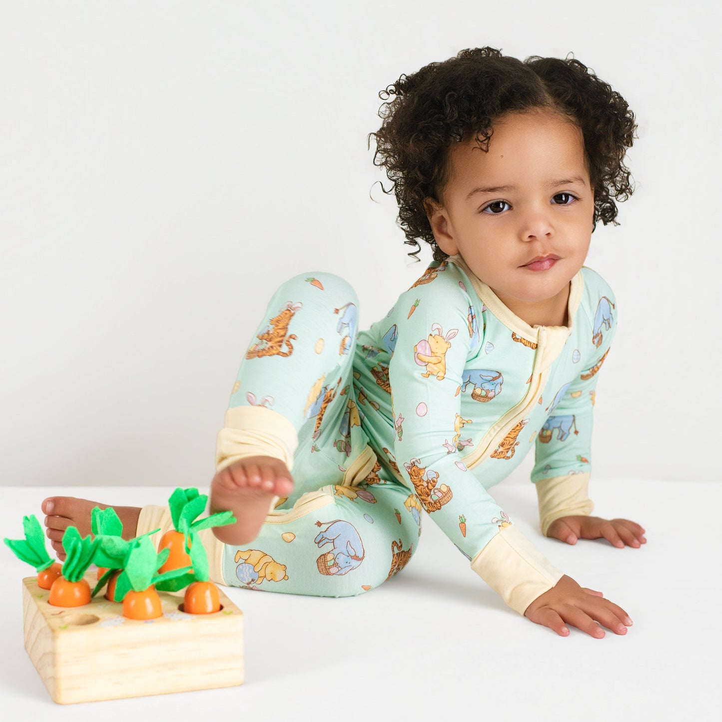 Bunny Bear Zip romper