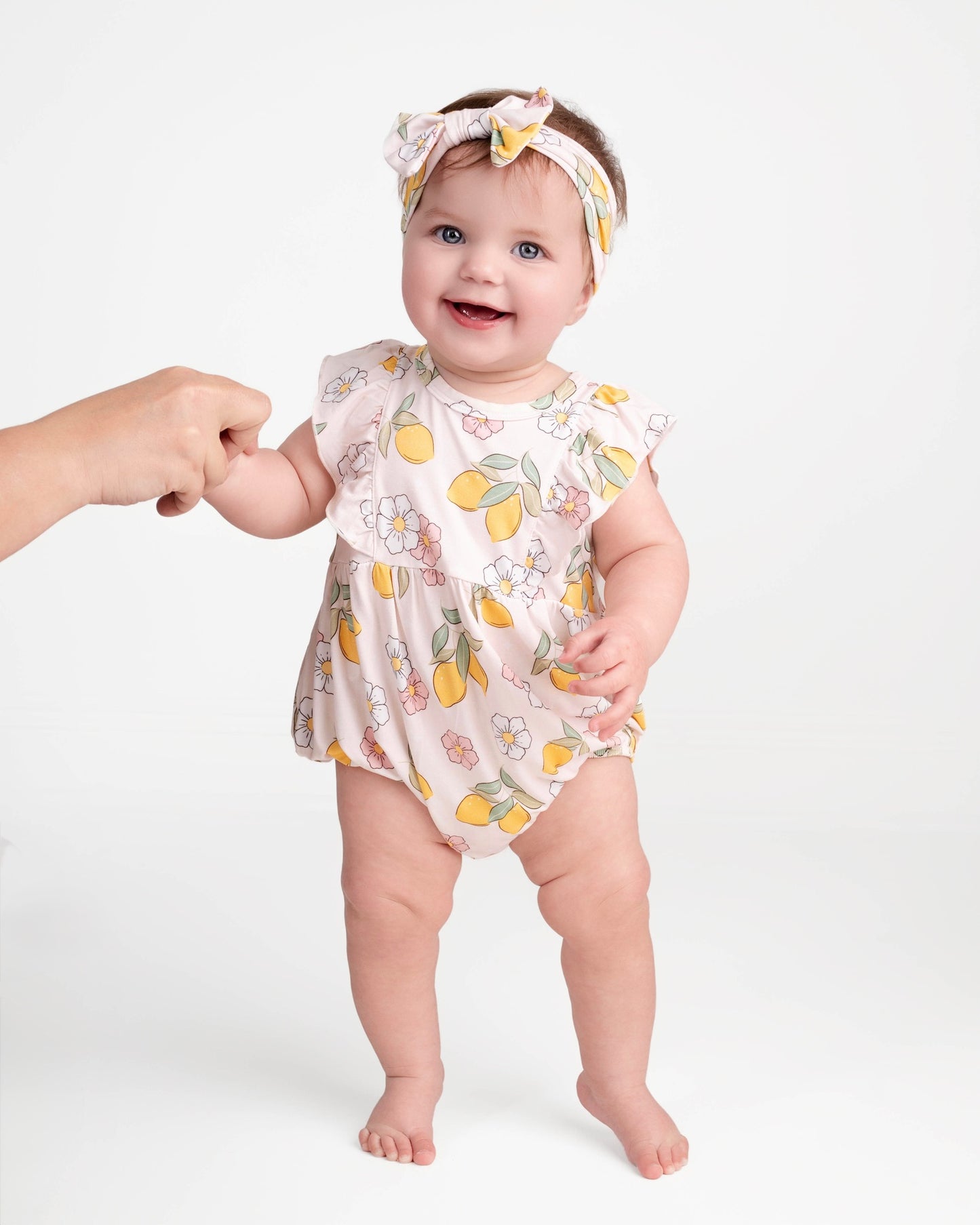 Lemon Bubble Romper
