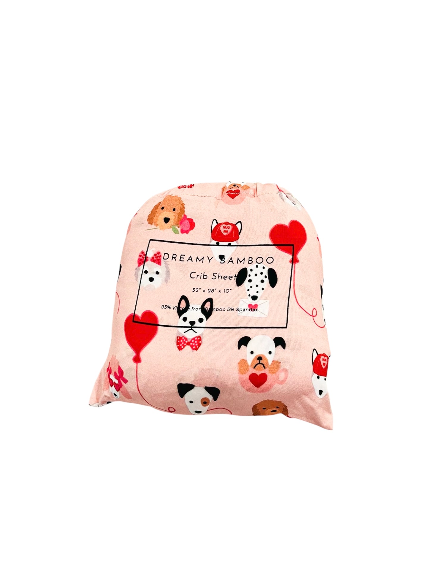 Puppy Love Fitted Crib Sheet