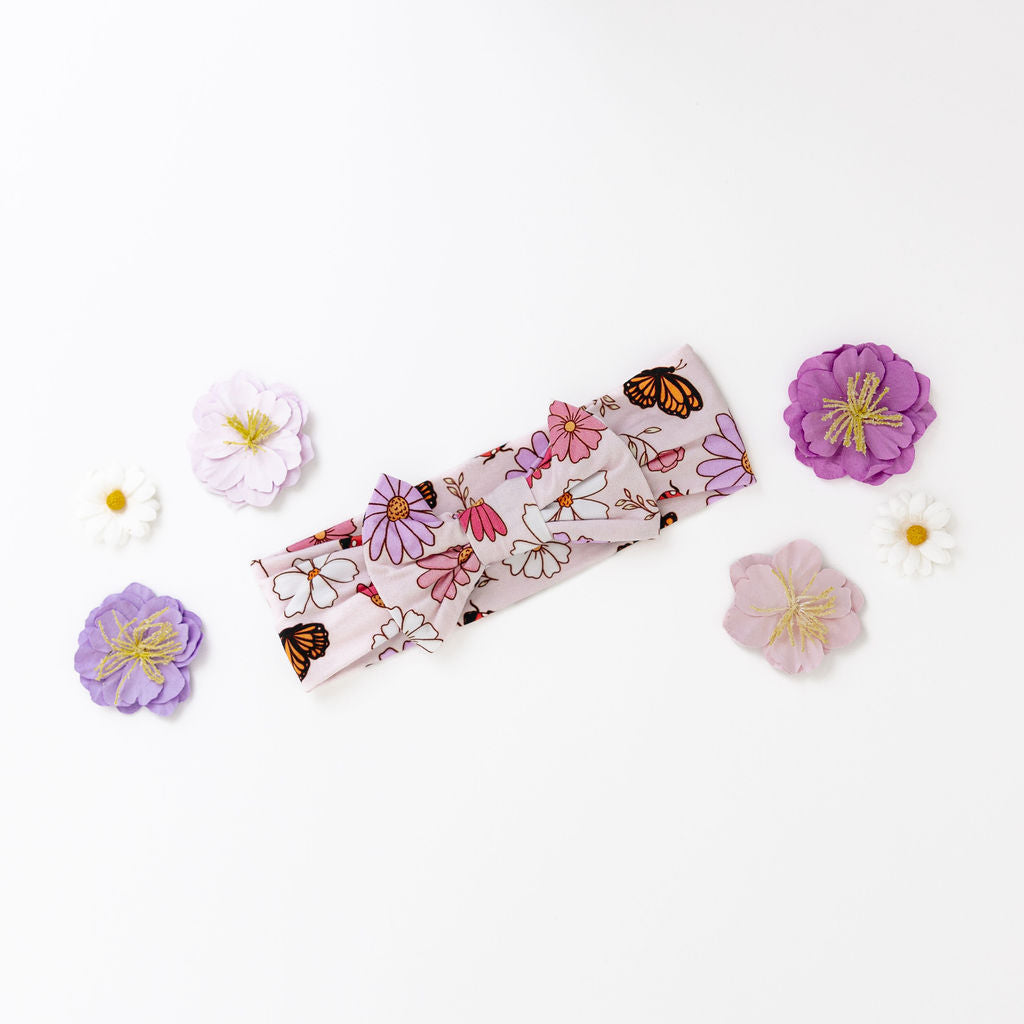 Butterfly Floral Headband