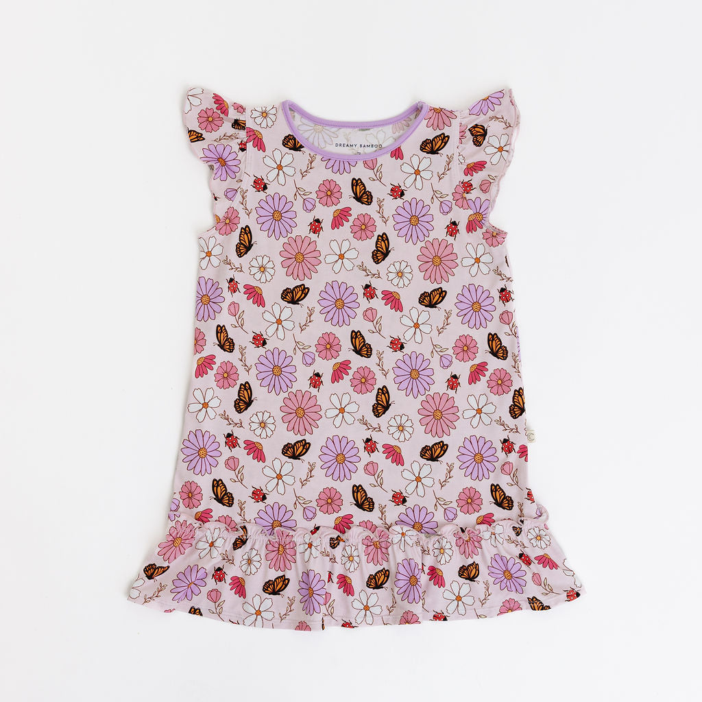 Butterfly Floral Nightgown