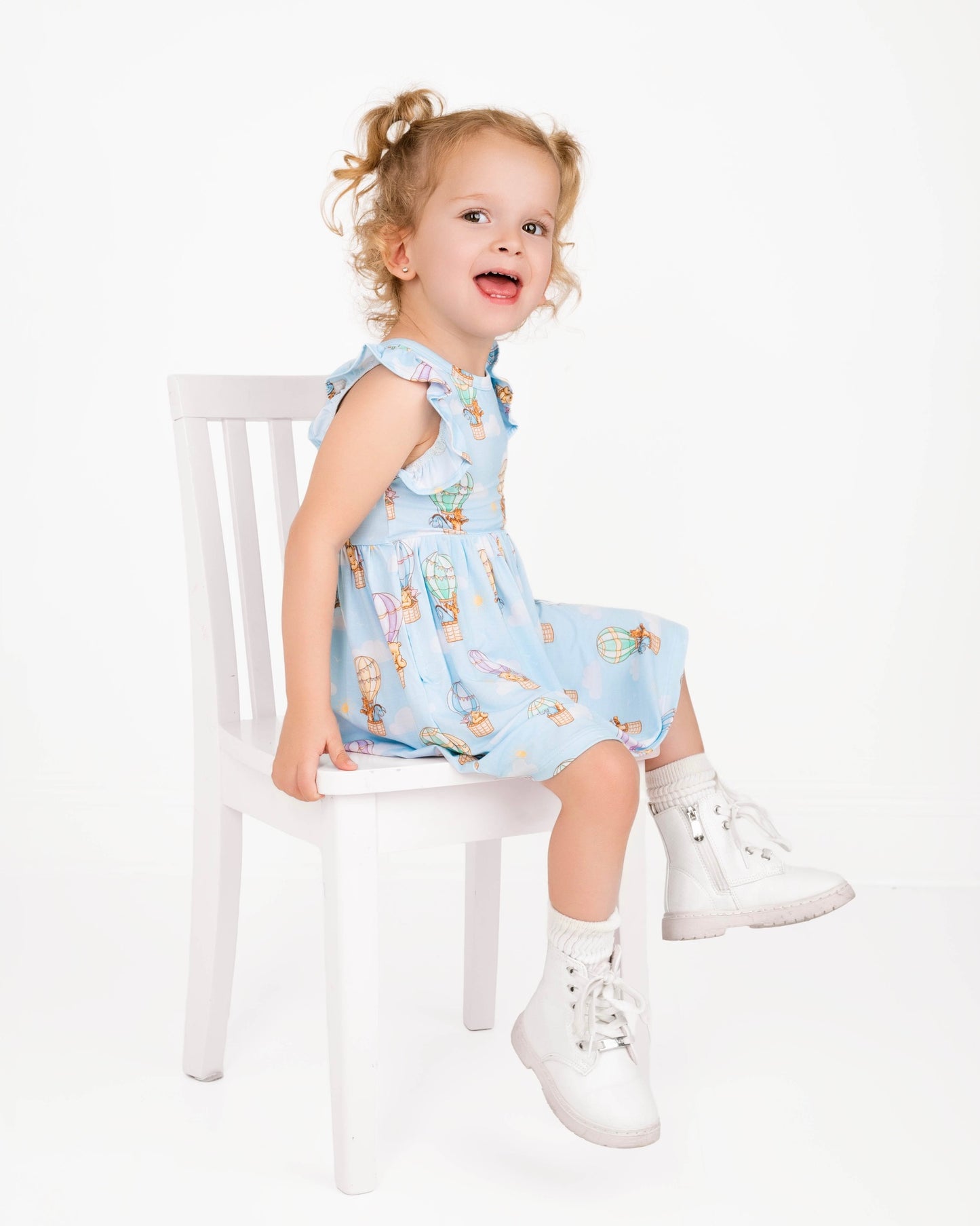 Bear In The Air Twirl Dress
