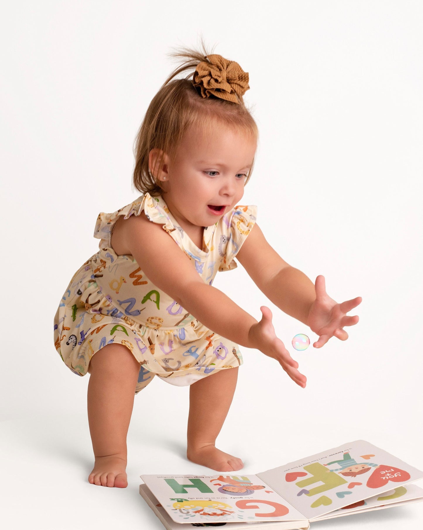 ABC Twirl Dress with bodysuit