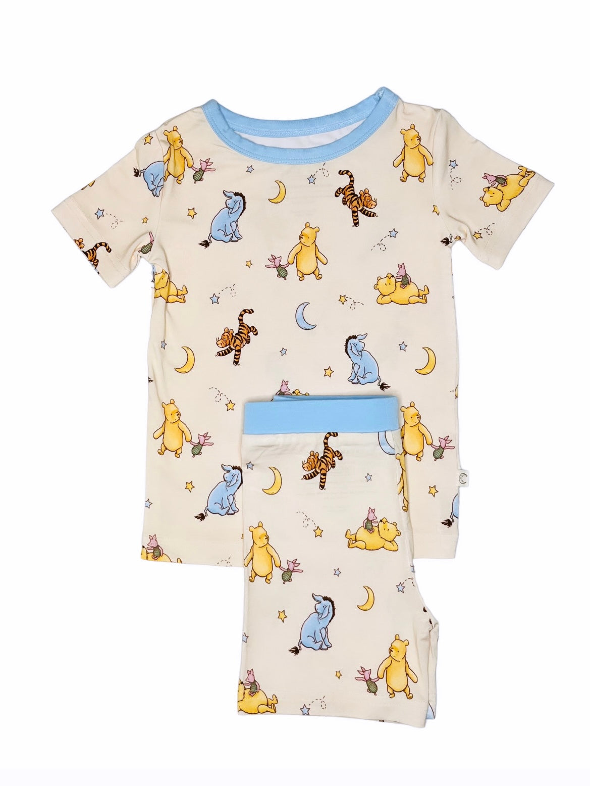 Dreamy Bear Two-Piece Short Sleeve & Shorts Set