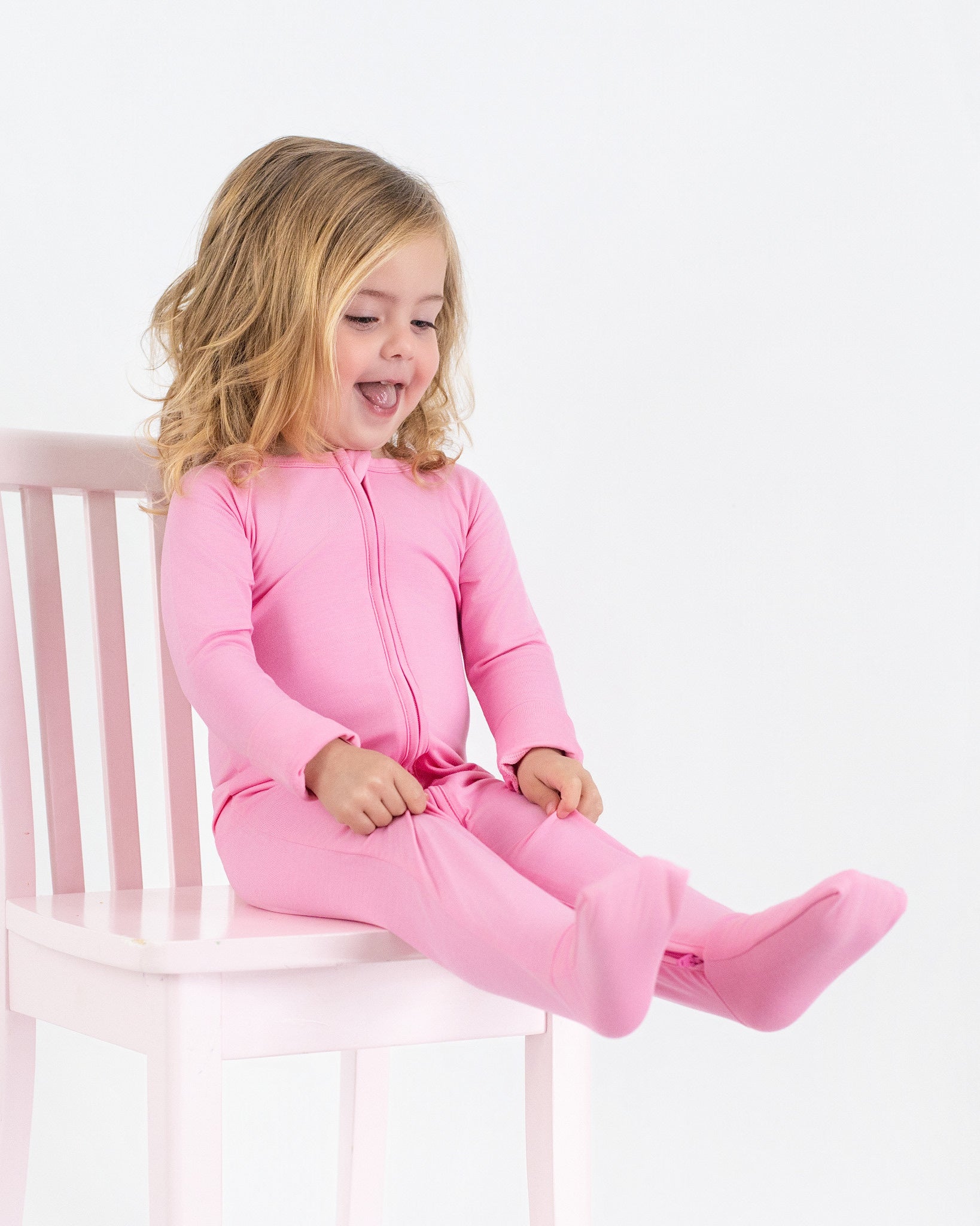 Rosy Zip Romper
