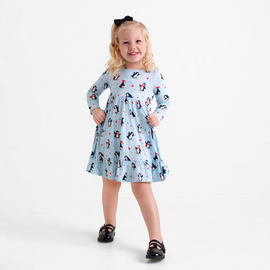 Penguin Twirl Dress