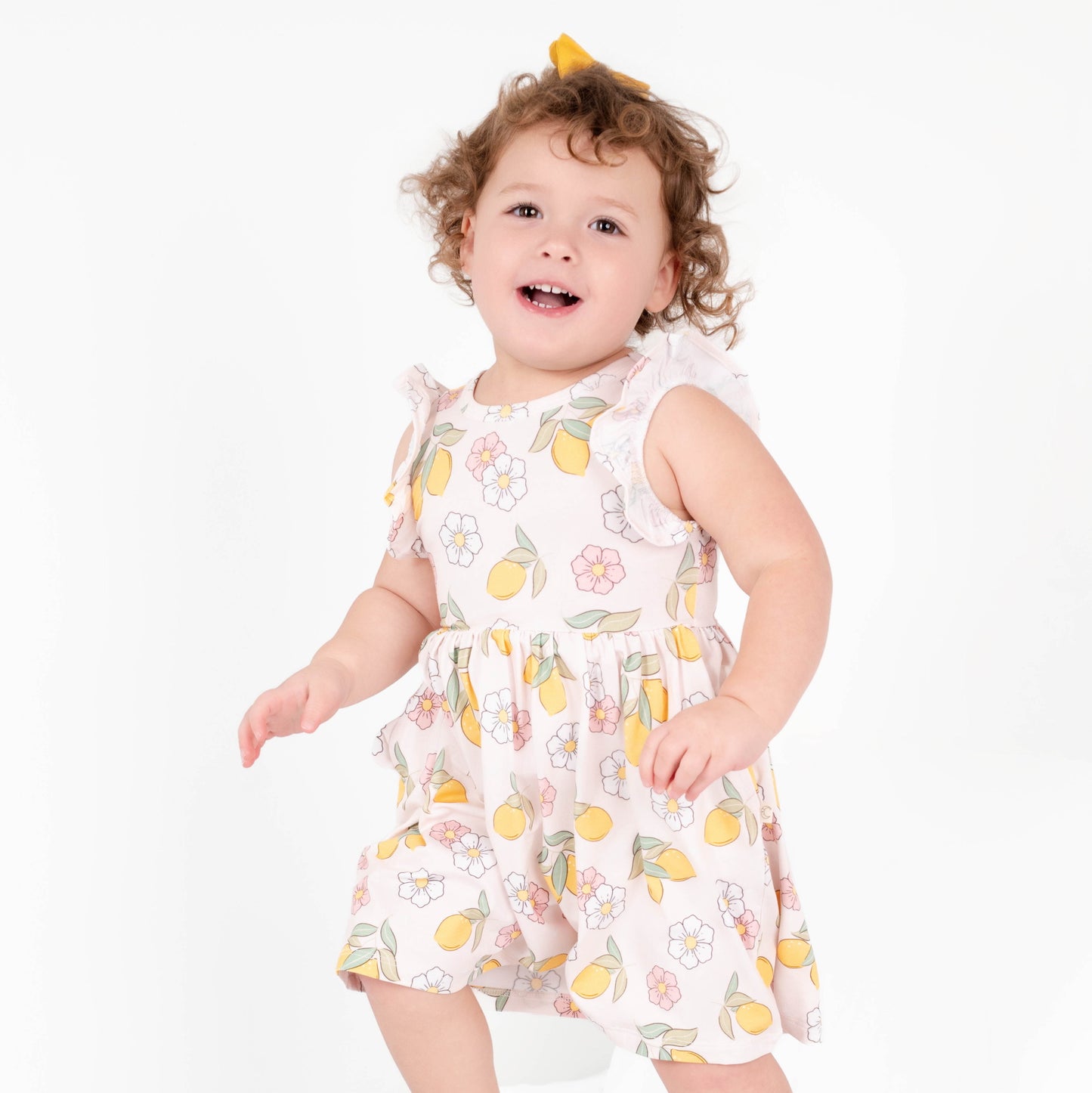 Lemon Twirl Dress