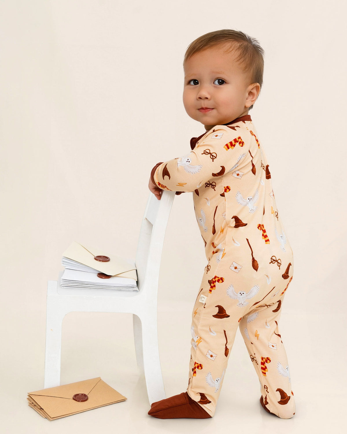 Tiny Spells Zip Romper