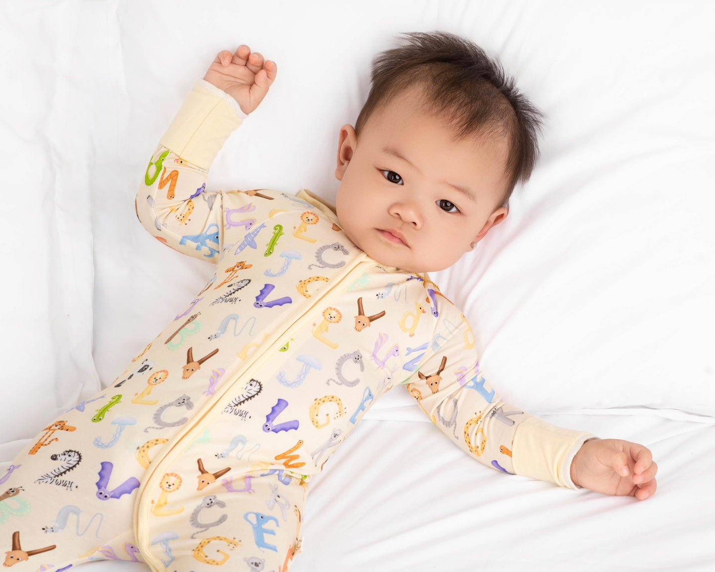 ABC Zip Romper