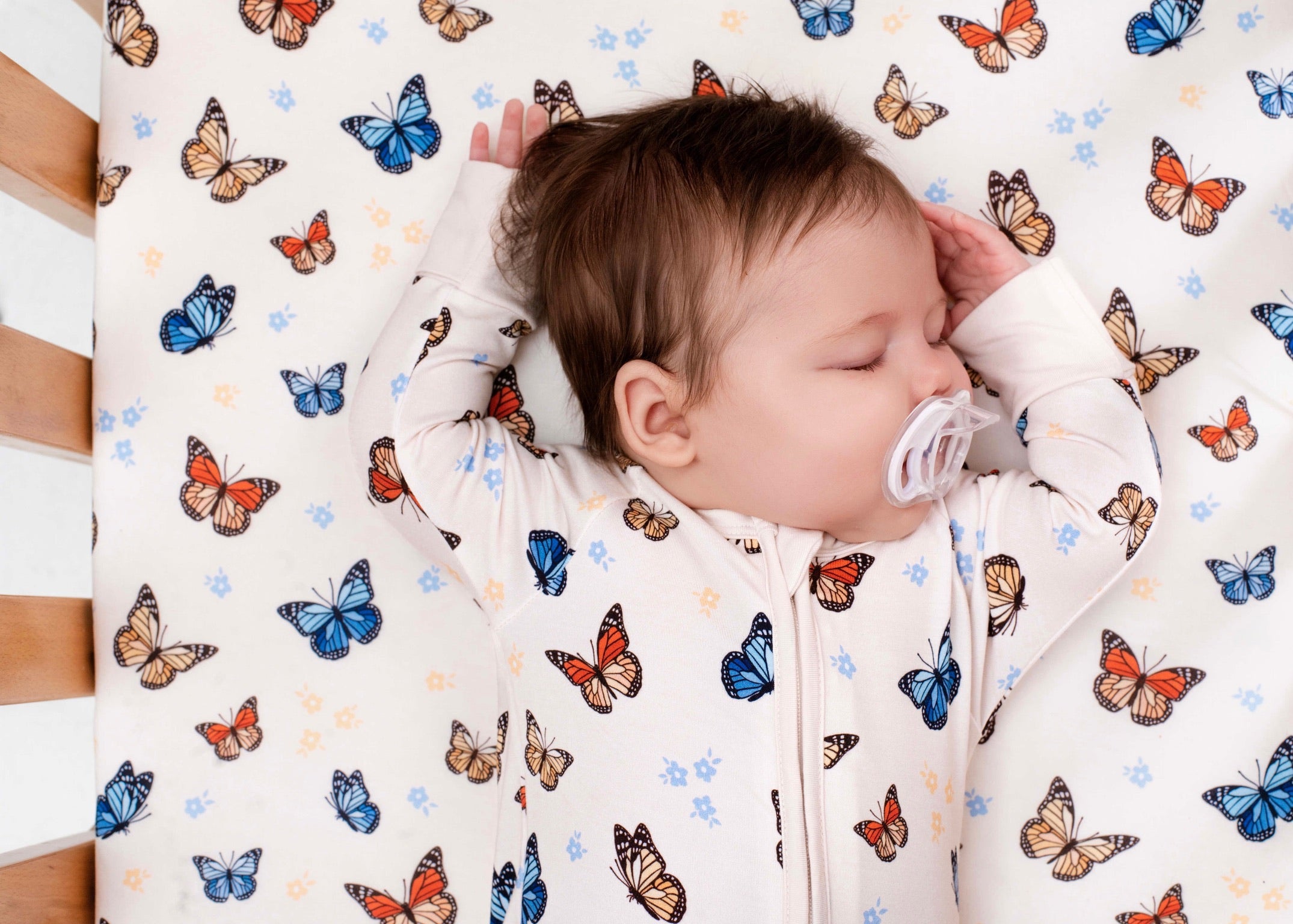 Butterfly Dreams Zip Romper