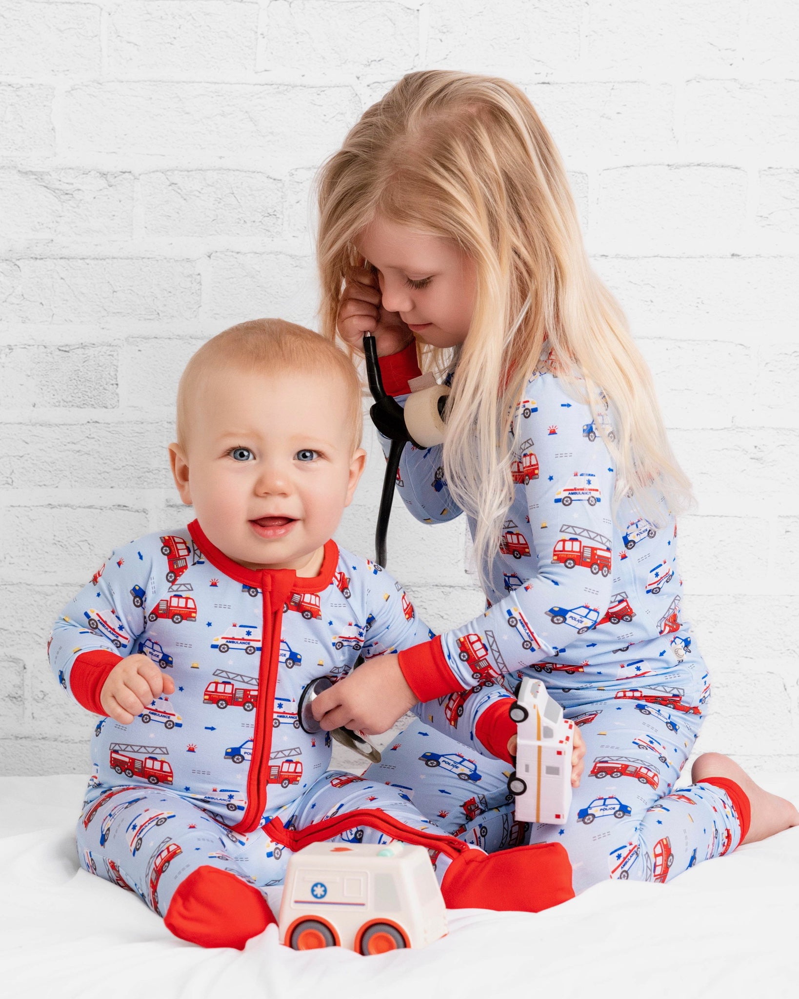 Hometown Hero Zip Romper