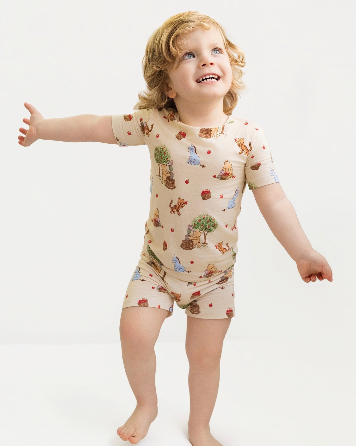 Orchard Friends Two-Piece Short Sleeve & Shorts Set