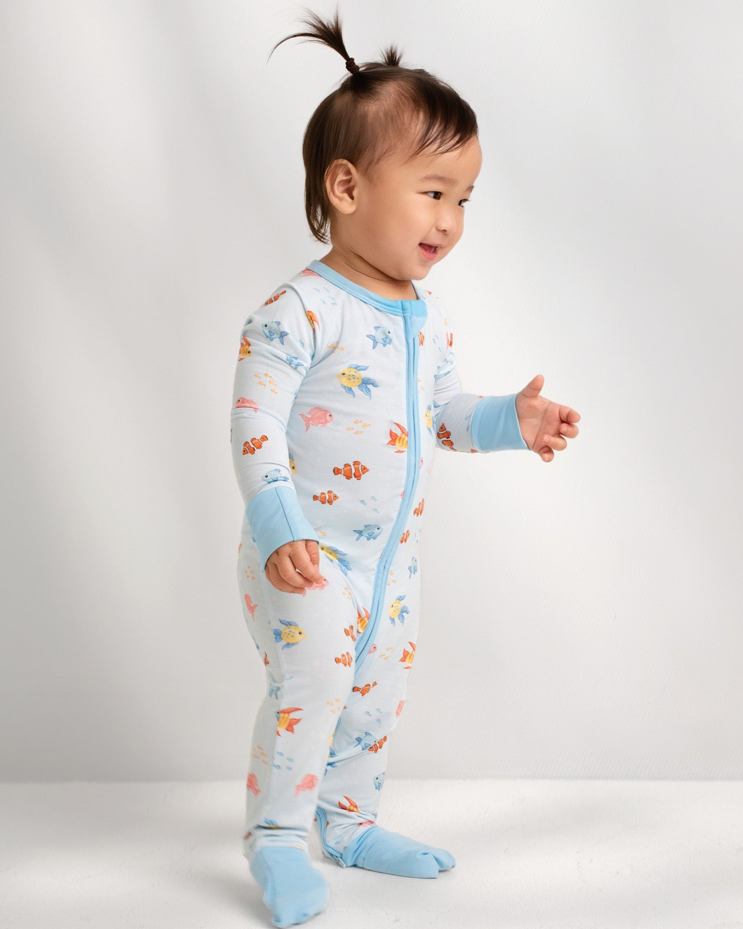 Bubblefin Zip Romper