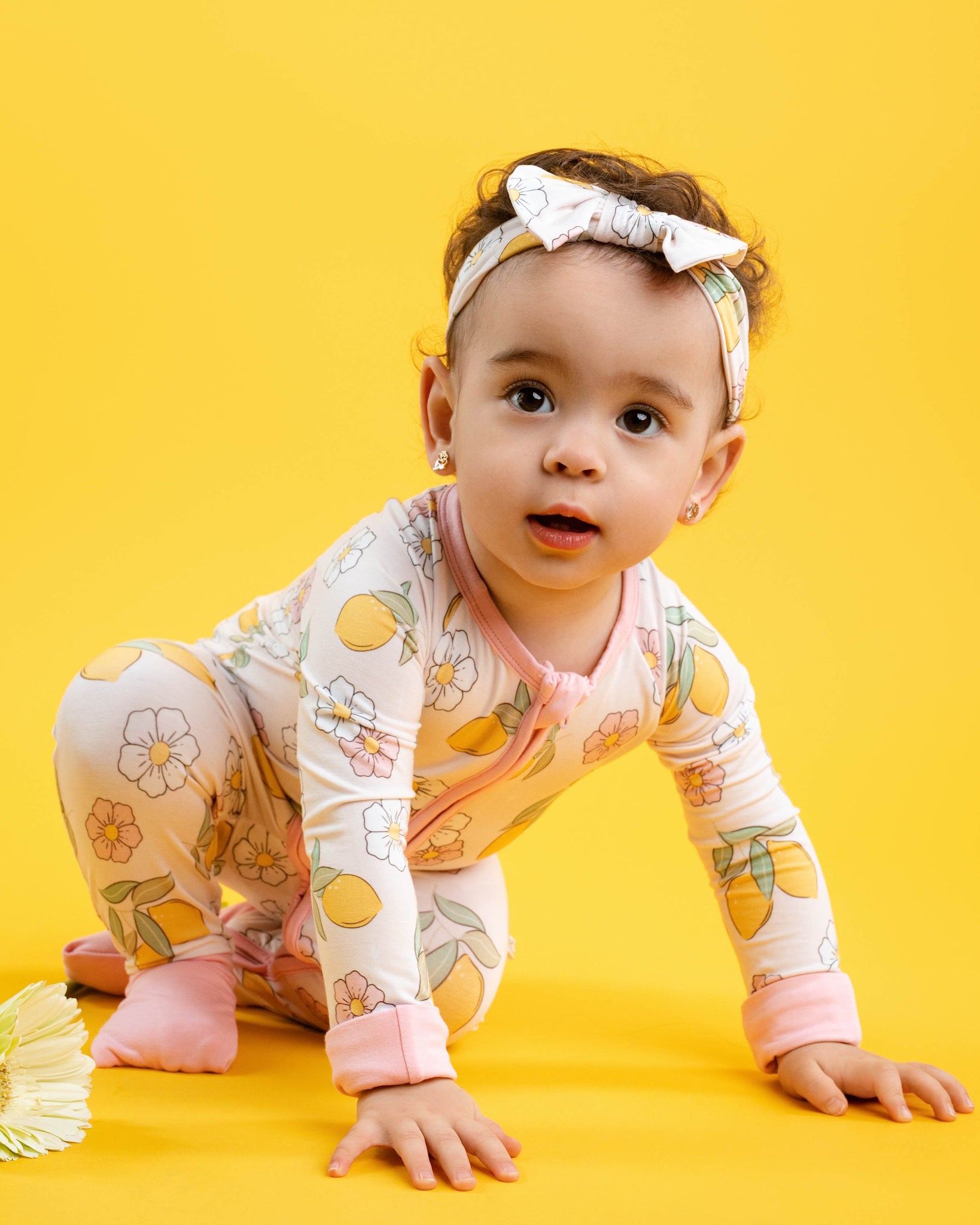 Lemon Zip Romper