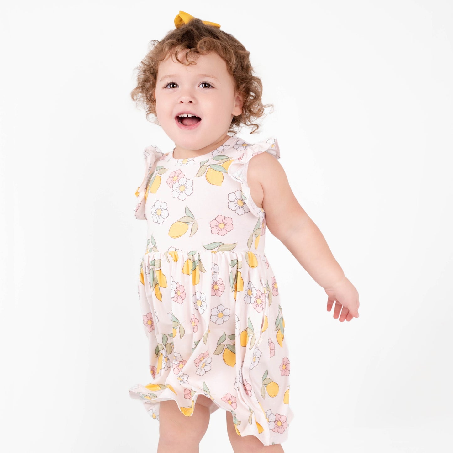 Lemon Twirl Dress