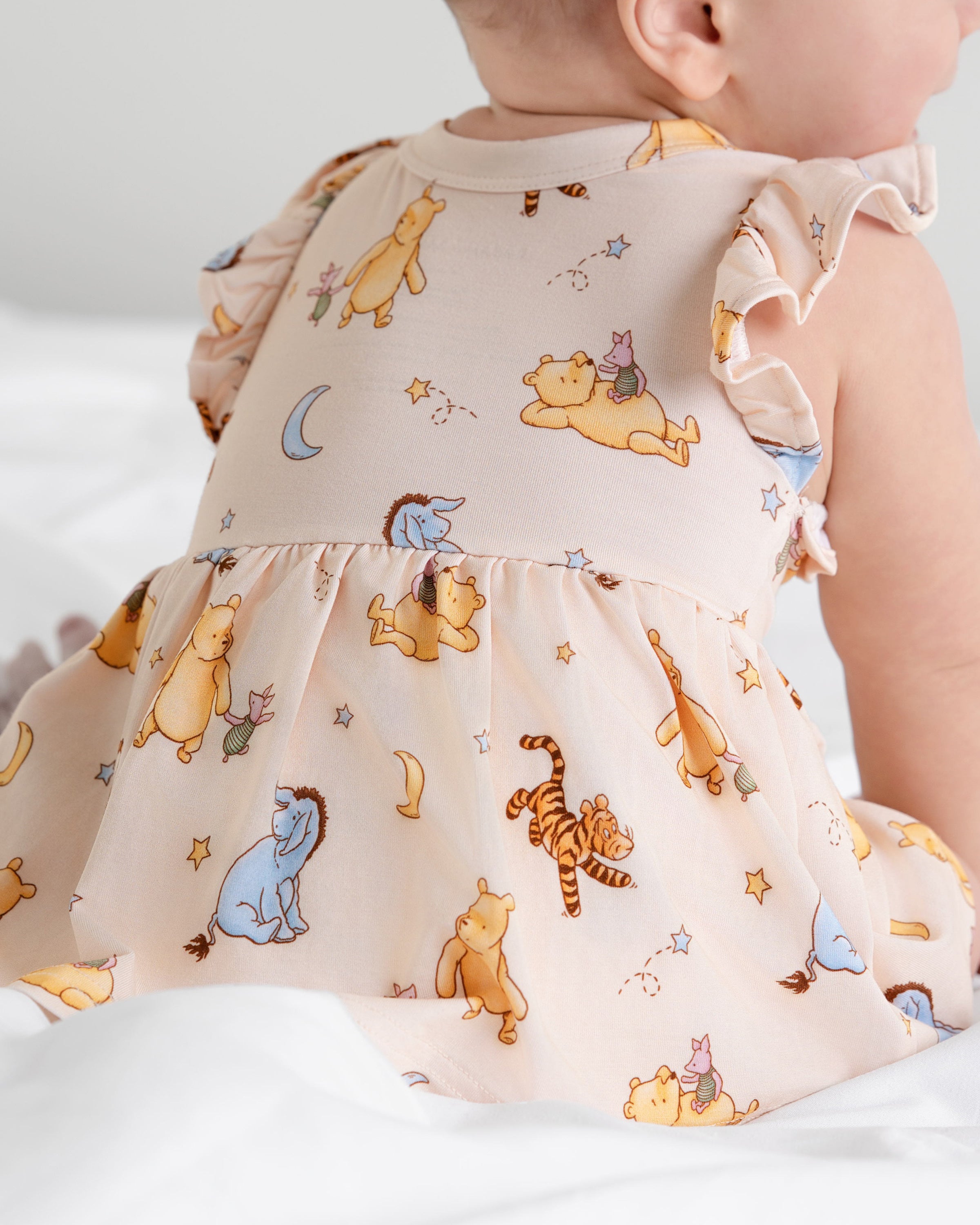 Dreamy Bear Twirl Dress with bodysuit