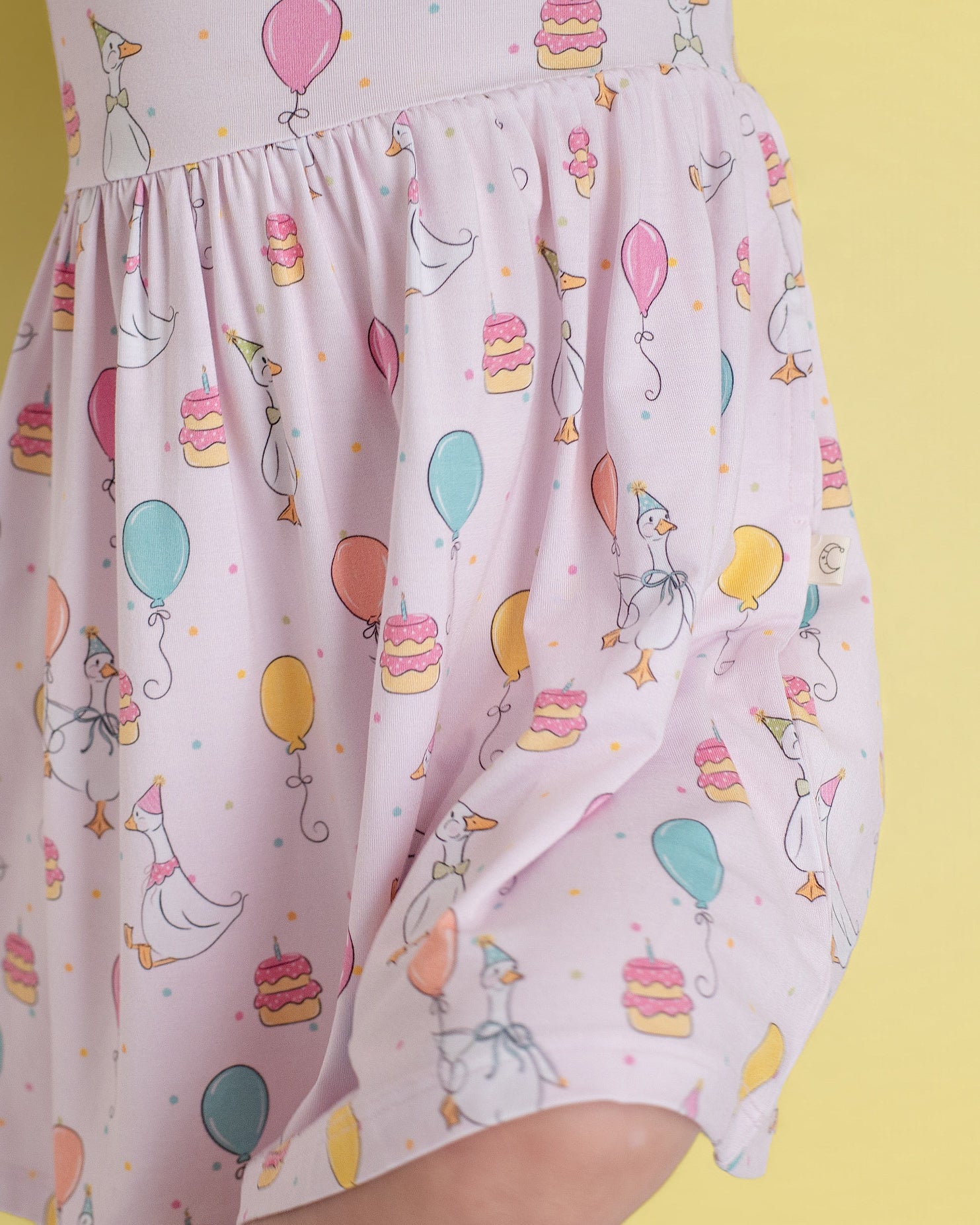 Party Geese Pink Twirl Dress