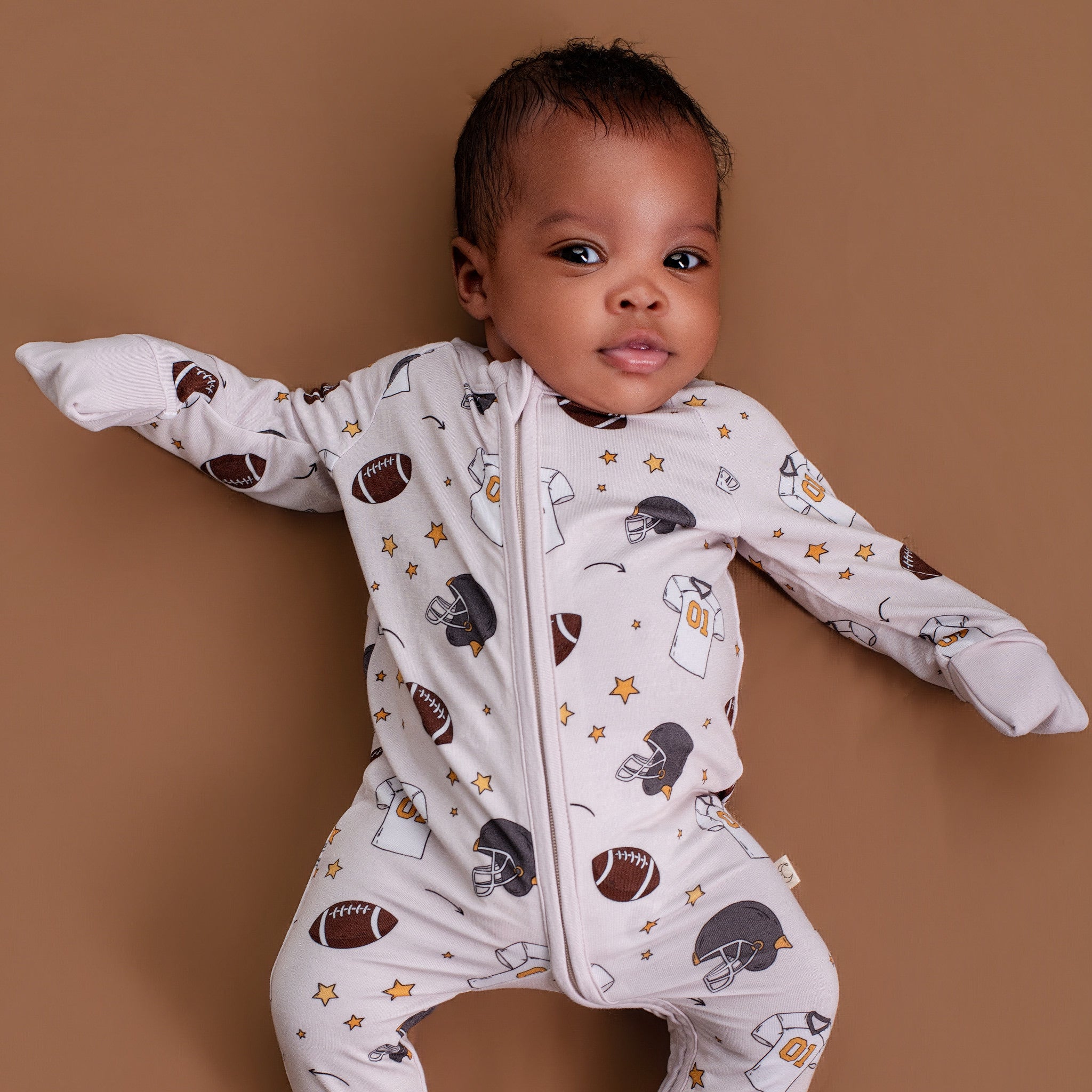 Little MVP Zip Romper