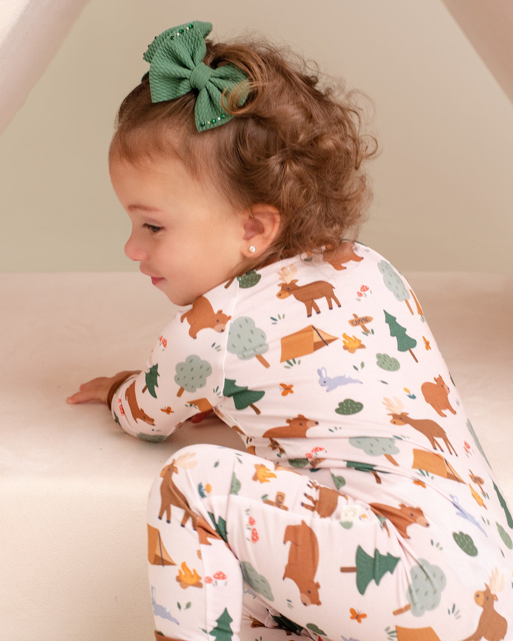 Little Camper Zip Romper