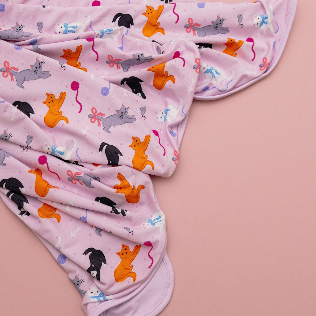 Cats & Bows Blanket
