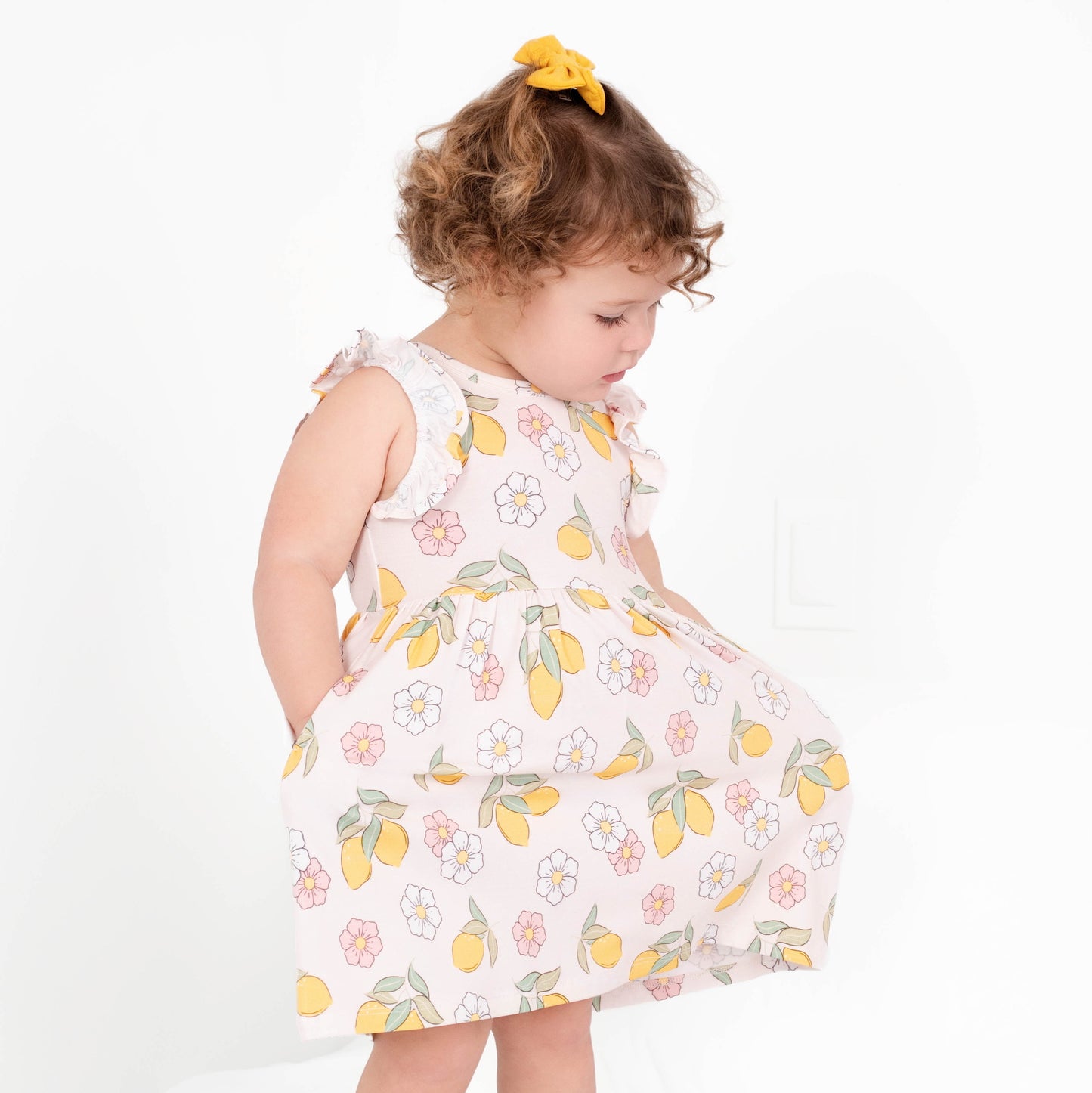 Lemon Twirl Dress