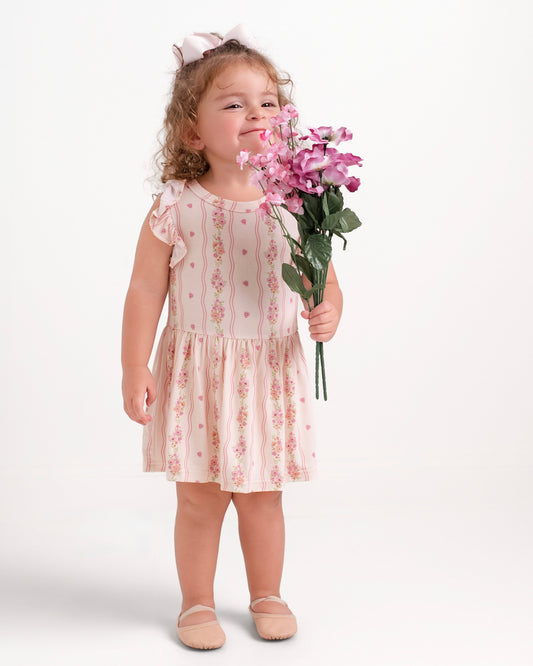 Della Twirl Dress with bodysuit