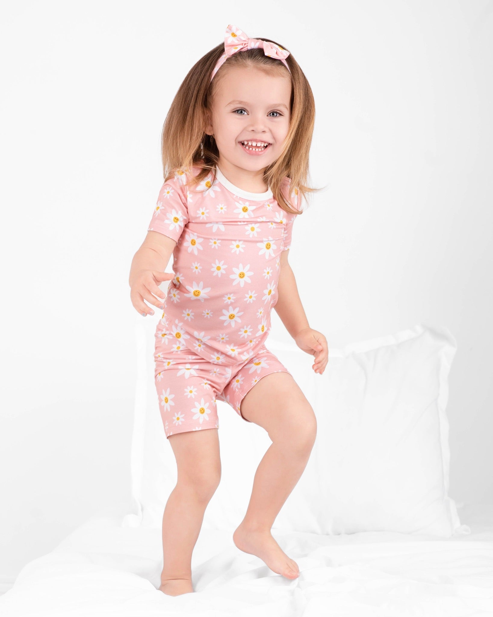 Daisy Mae Two-Piece Short Sleeve & Shorts Set
