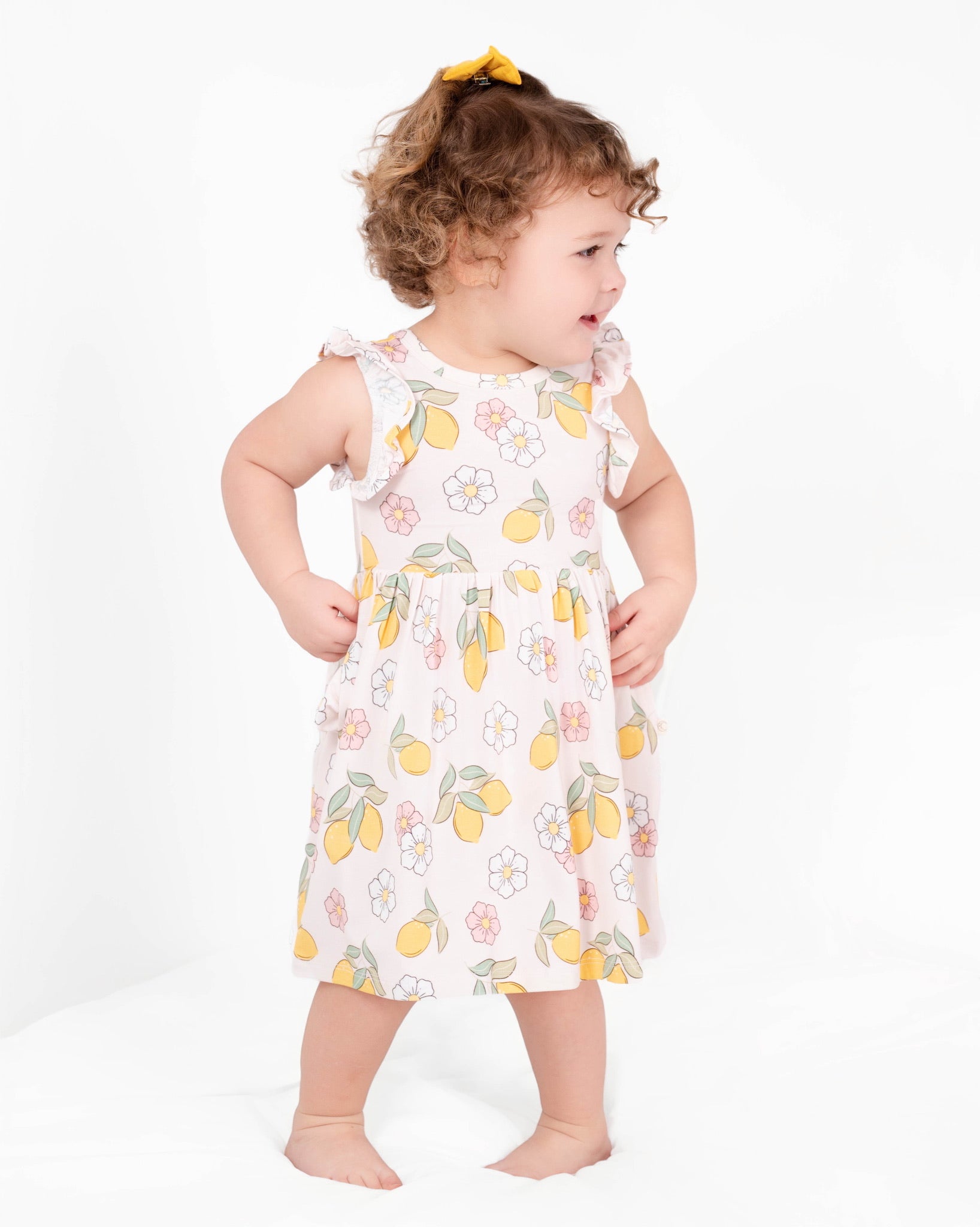 Lemon Twirl Dress
