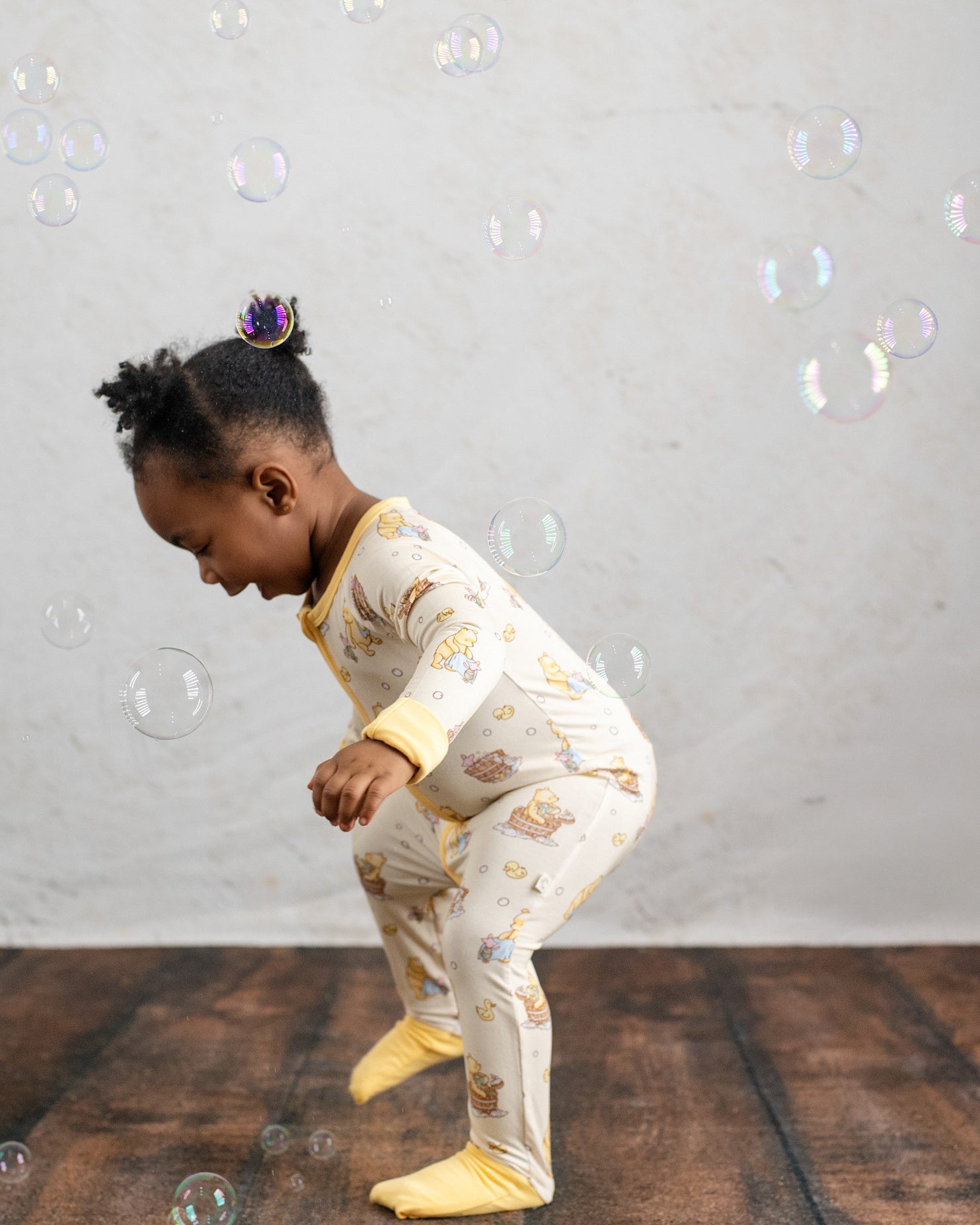 Bubble Bear Zip Romper