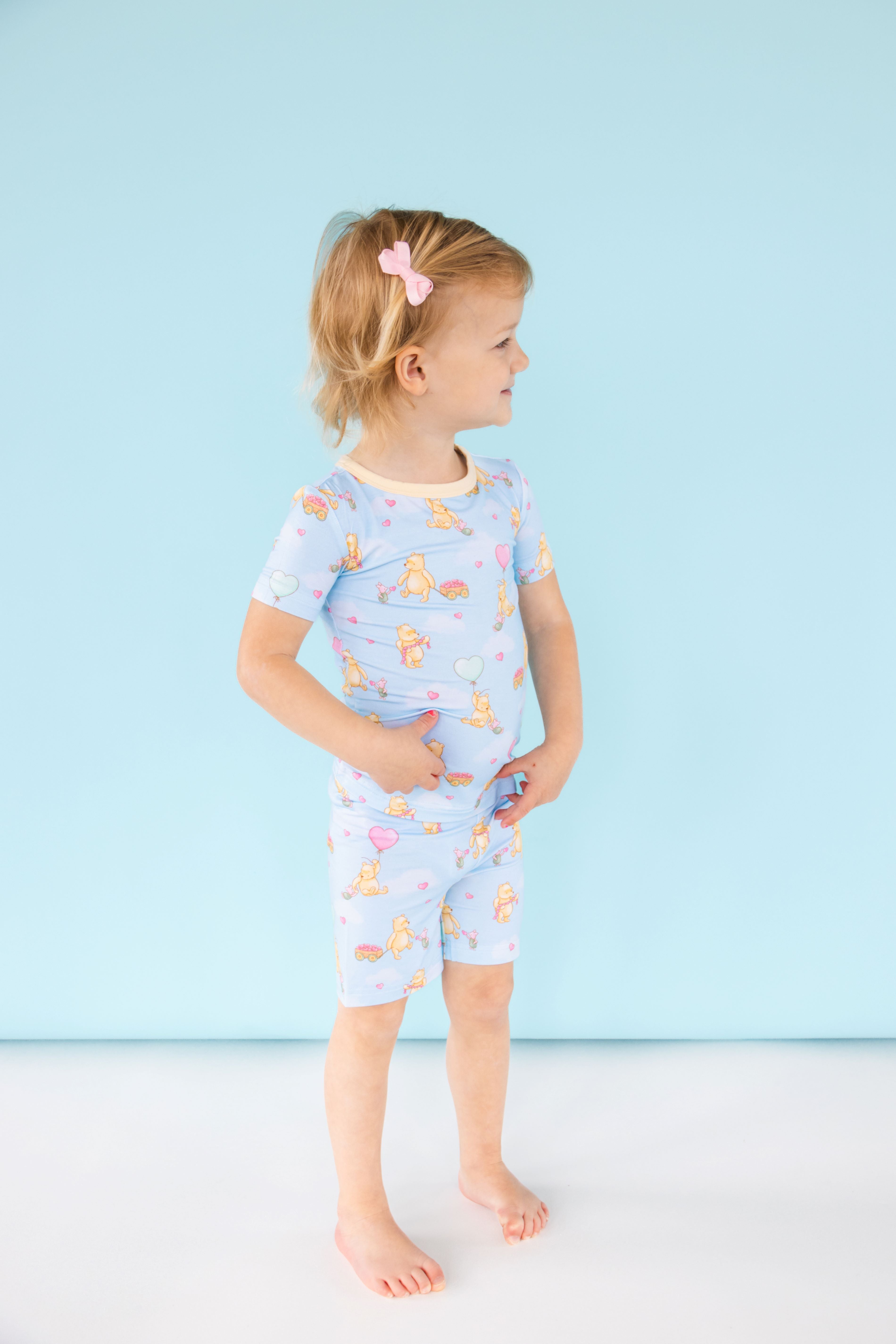 Friends Forever Two-Piece Short Sleeve & Shorts Set