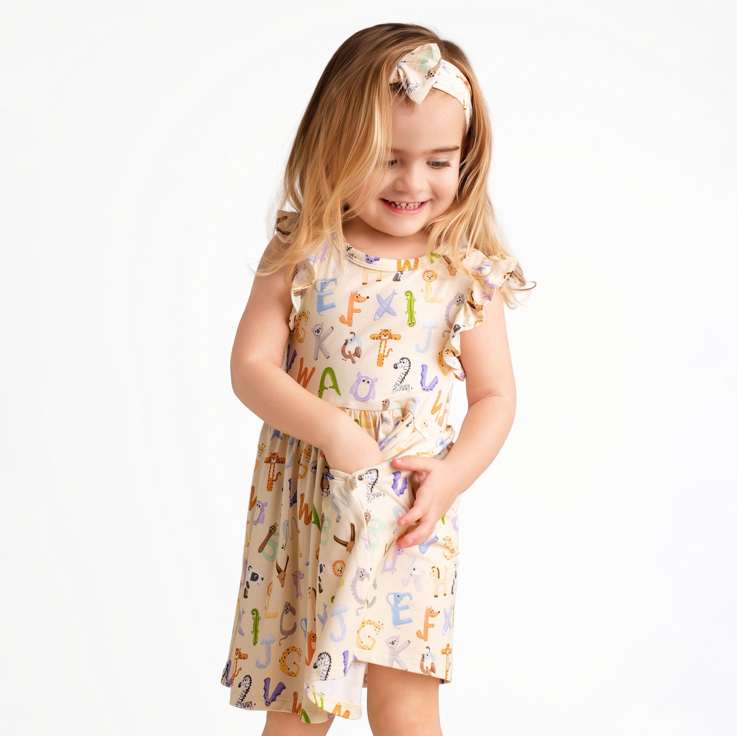 ABC Twirl Dress
