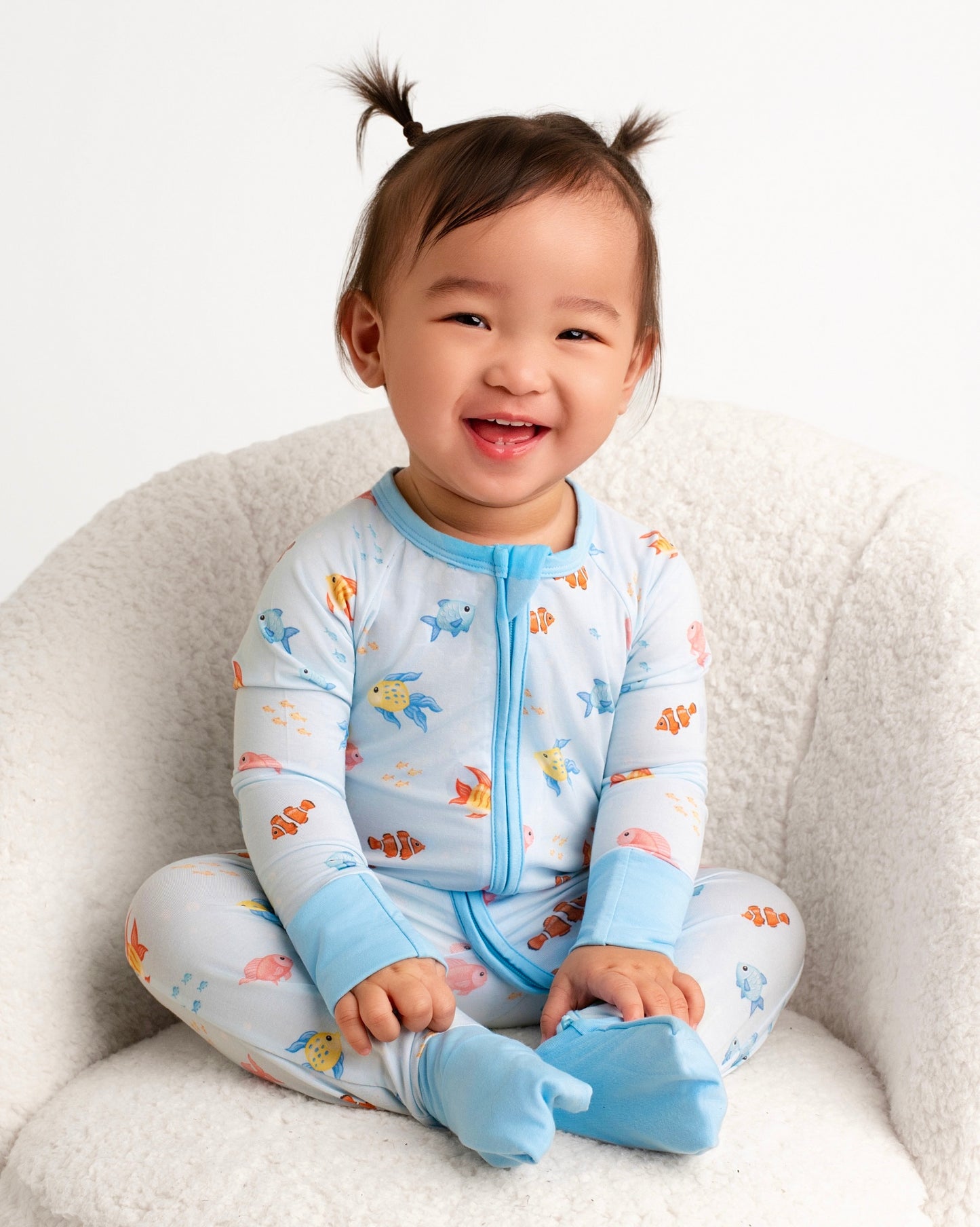 Bubblefin Zip Romper