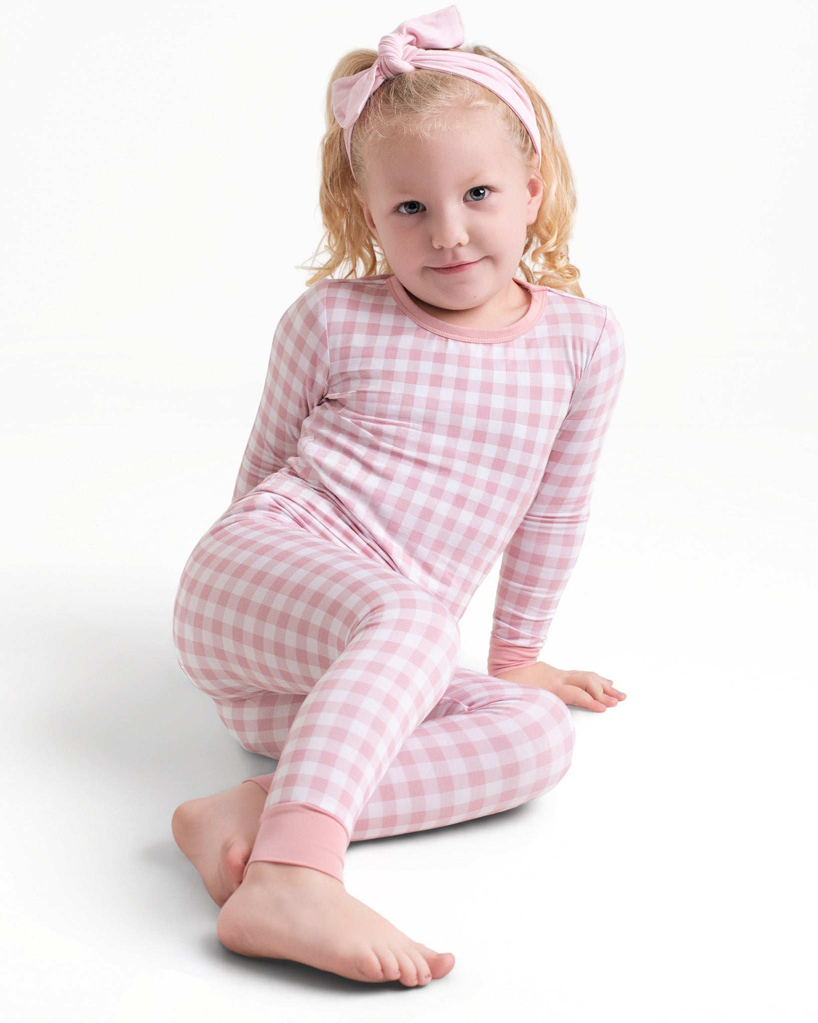 Petal Gingham Two piece