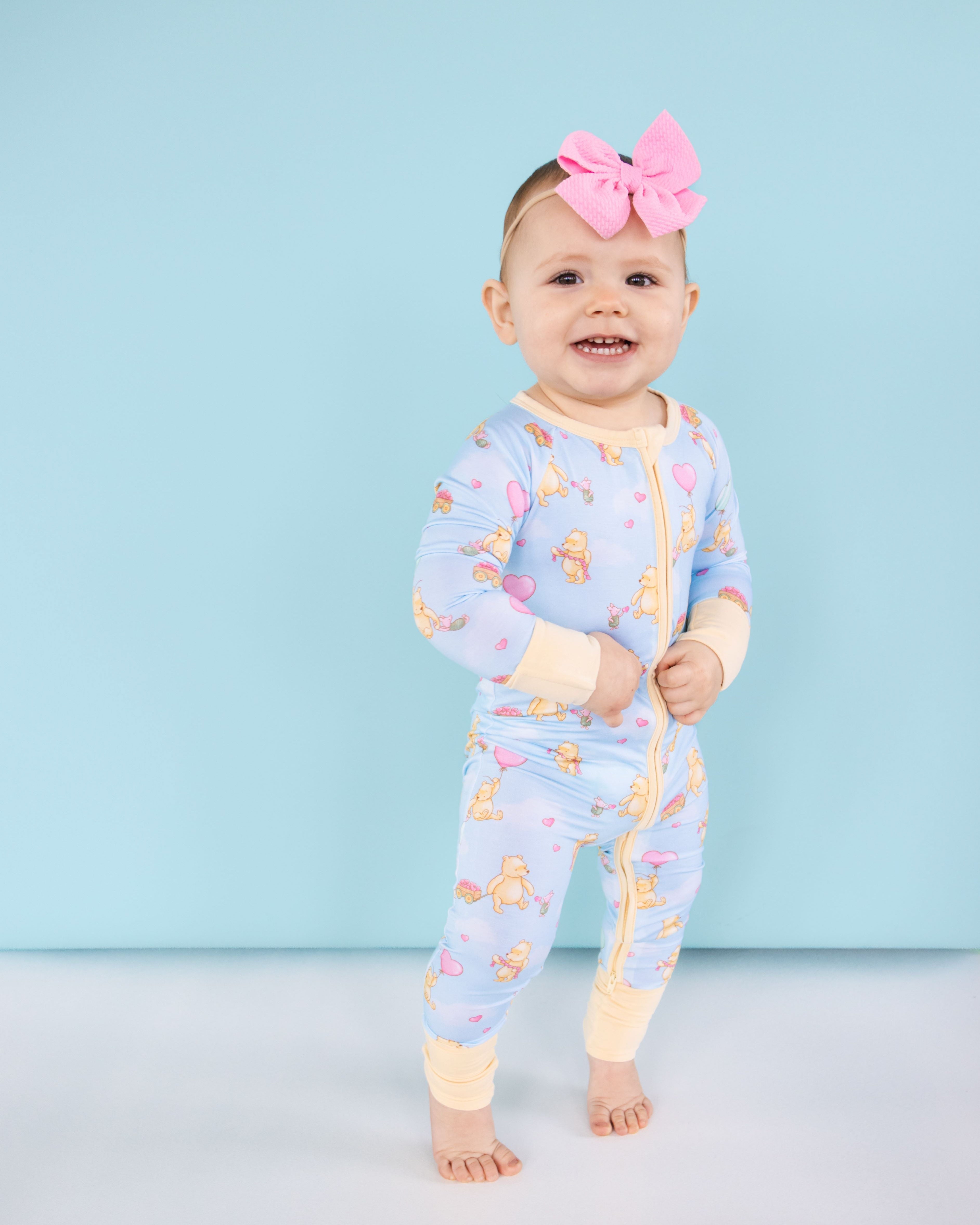 Friends Forever Zip Romper – Dreamy Bamboo