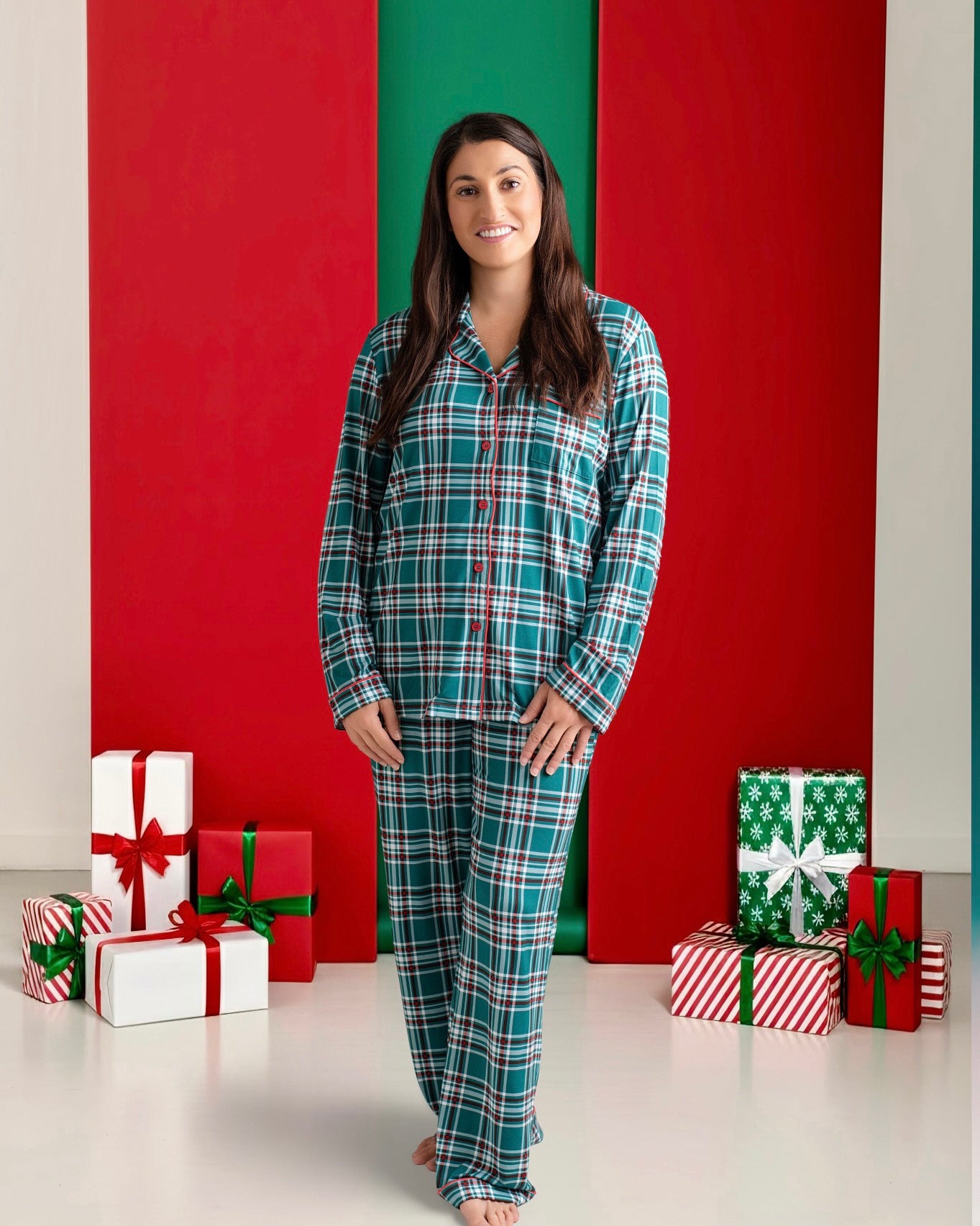 Classic Christmas Women's Pajama Set