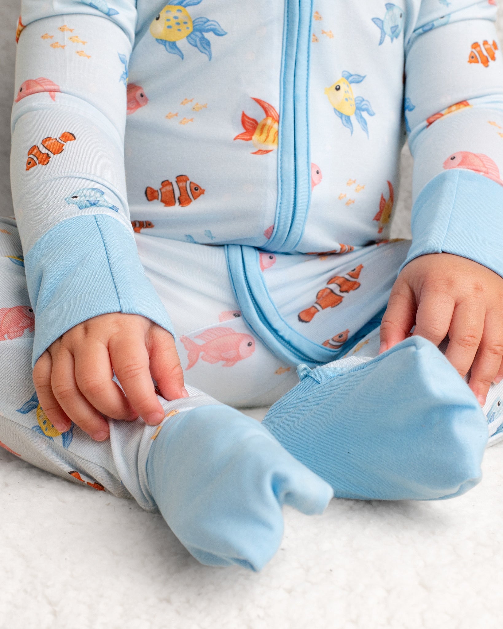 Bubblefin Zip Romper