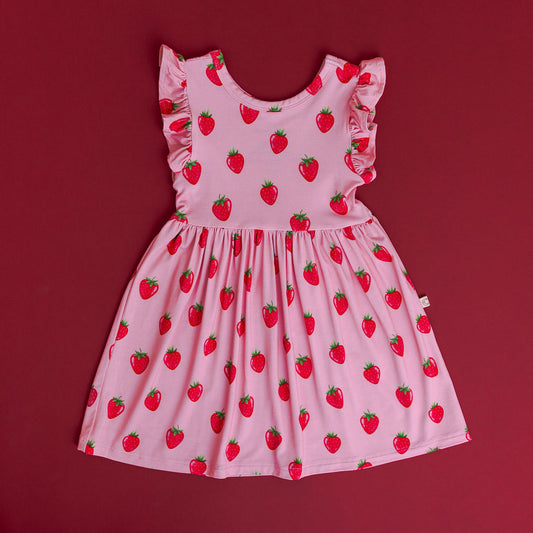 Strawberry Twirl Dress
