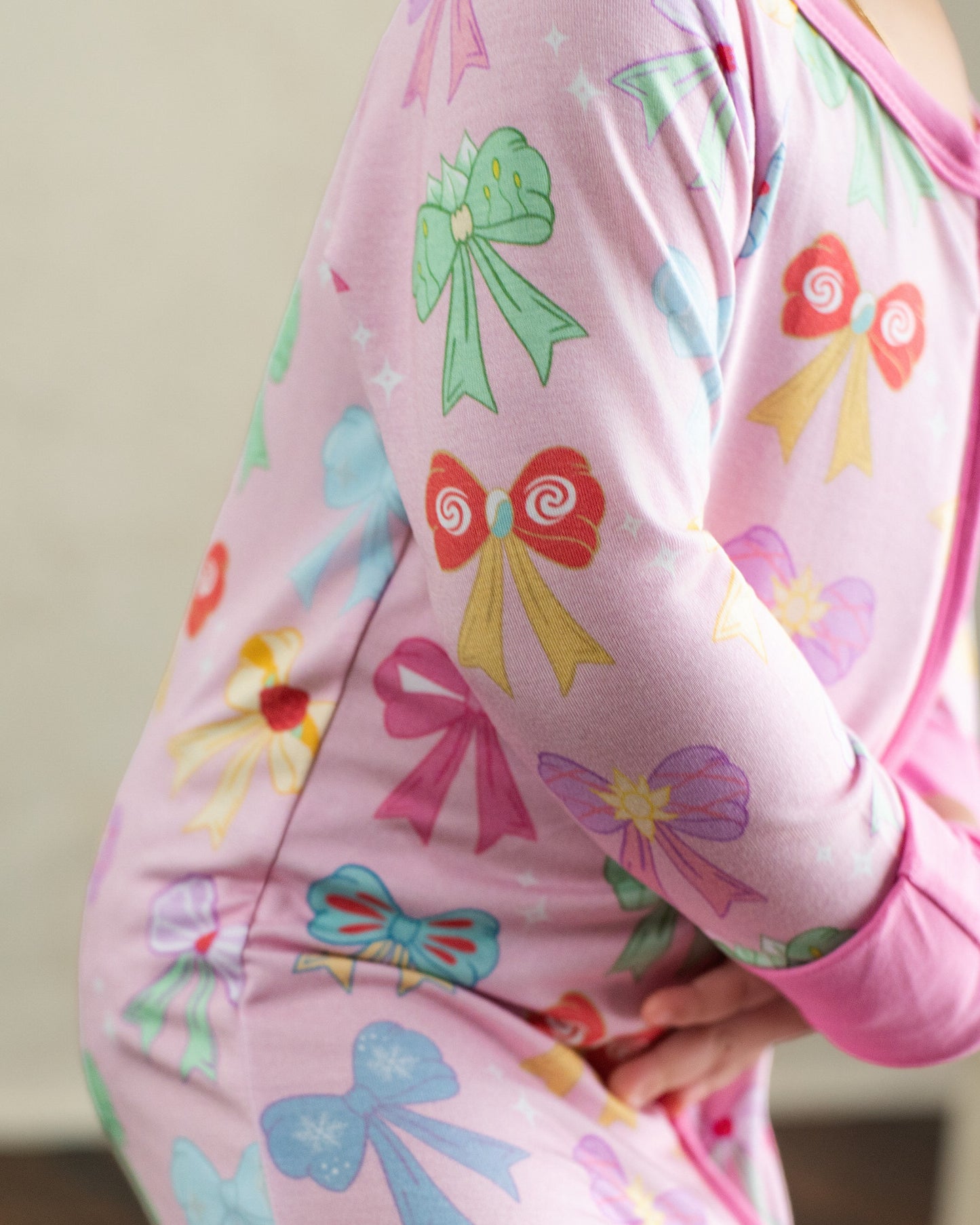 Fairytale Bows Zip Romper