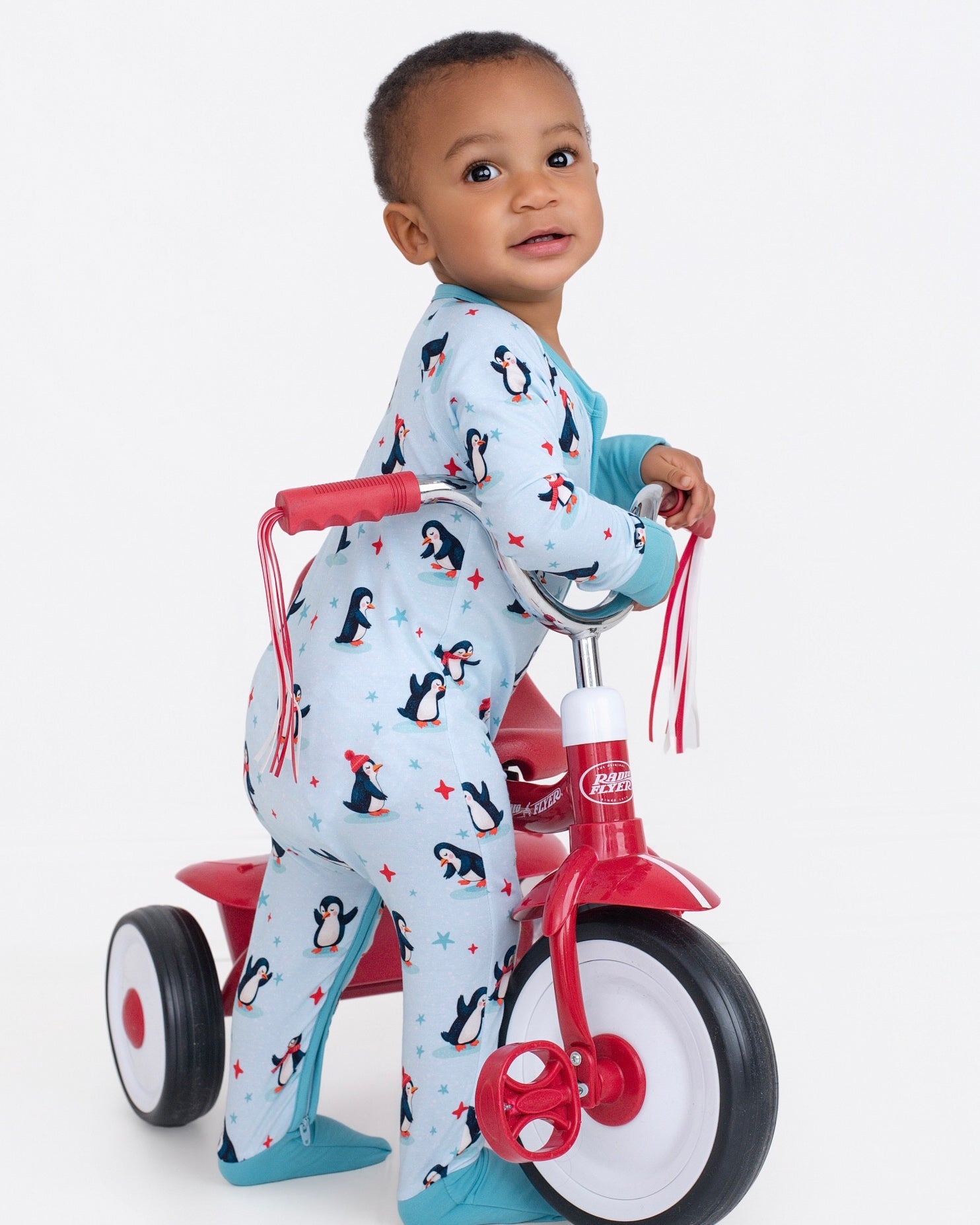Penguin Pals Zip Romper