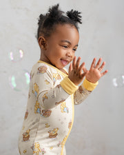 Bubble Bear Zip Romper