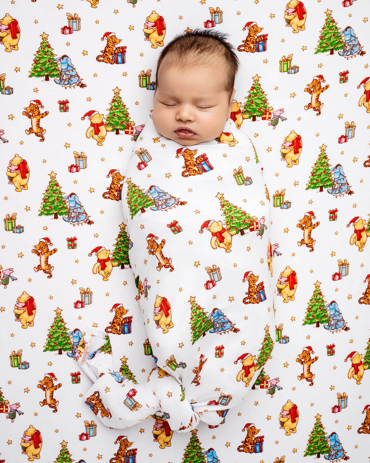 Beary Merry Christmas Fitted Crib Sheet