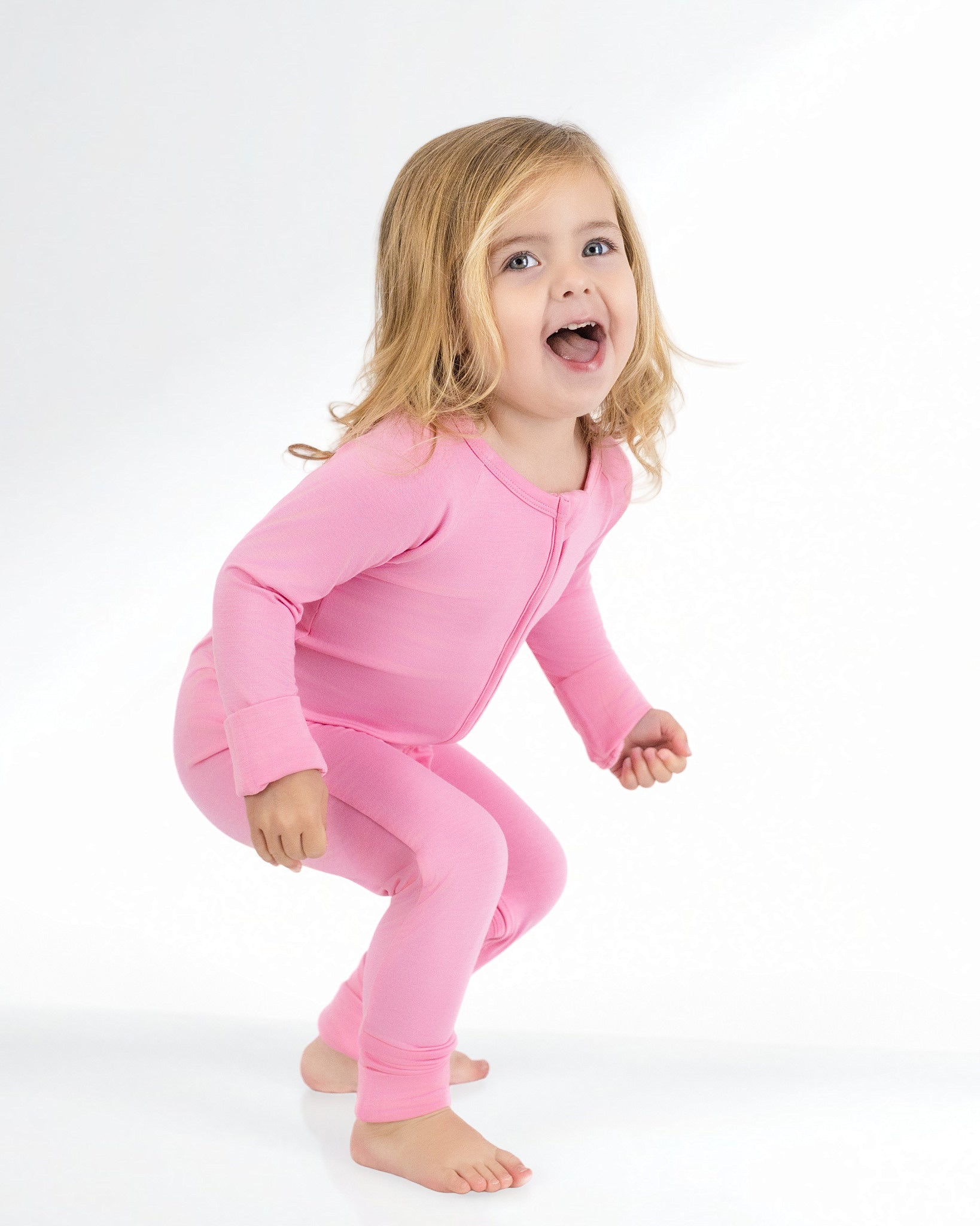 Rosy Zip Romper