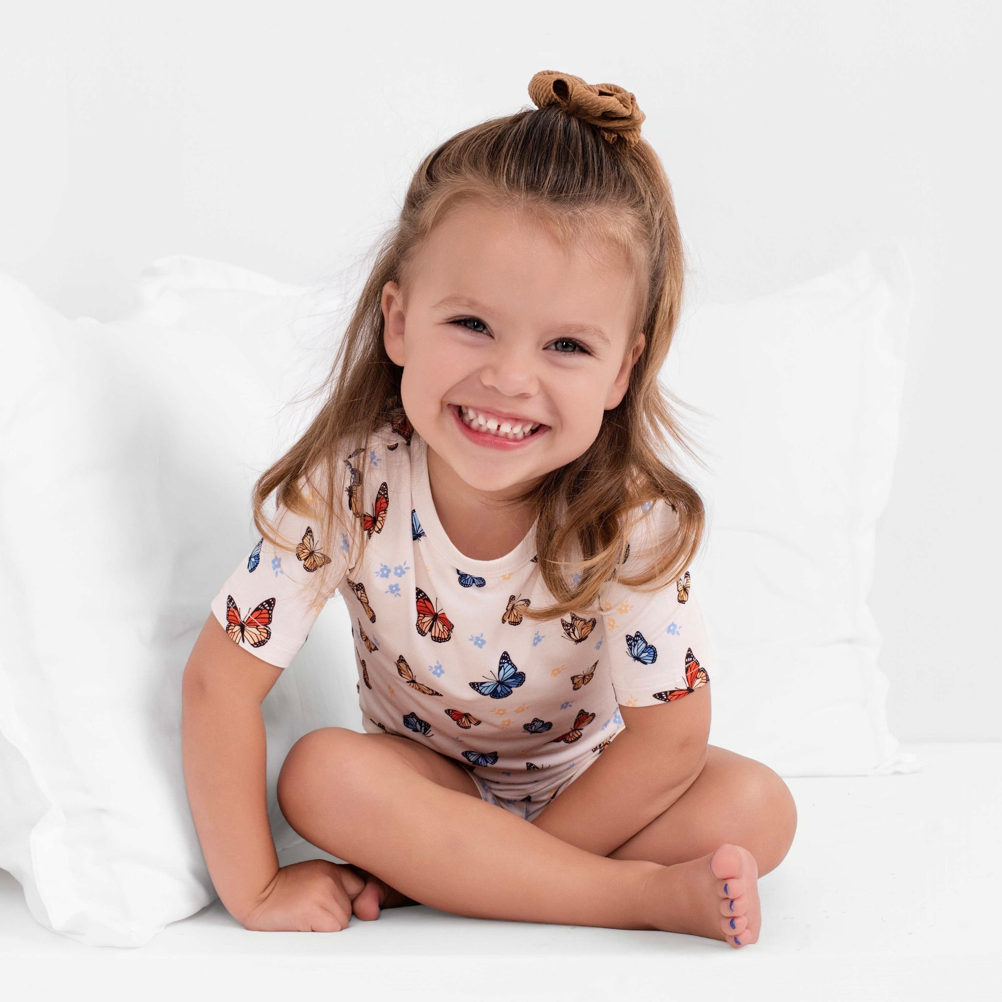 Butterfly Dreams Short Sleeve & Shorts Set