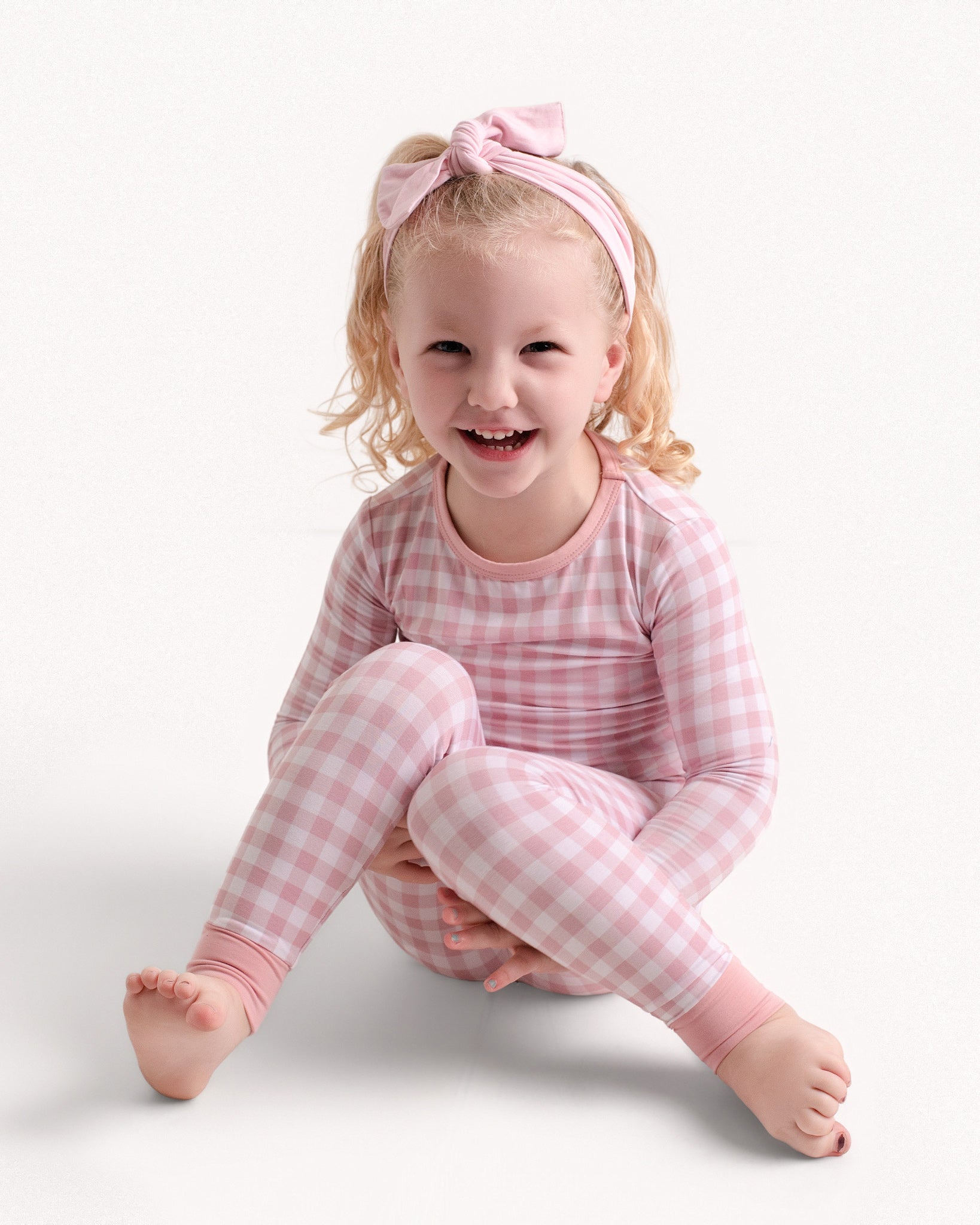 Petal Gingham Two piece